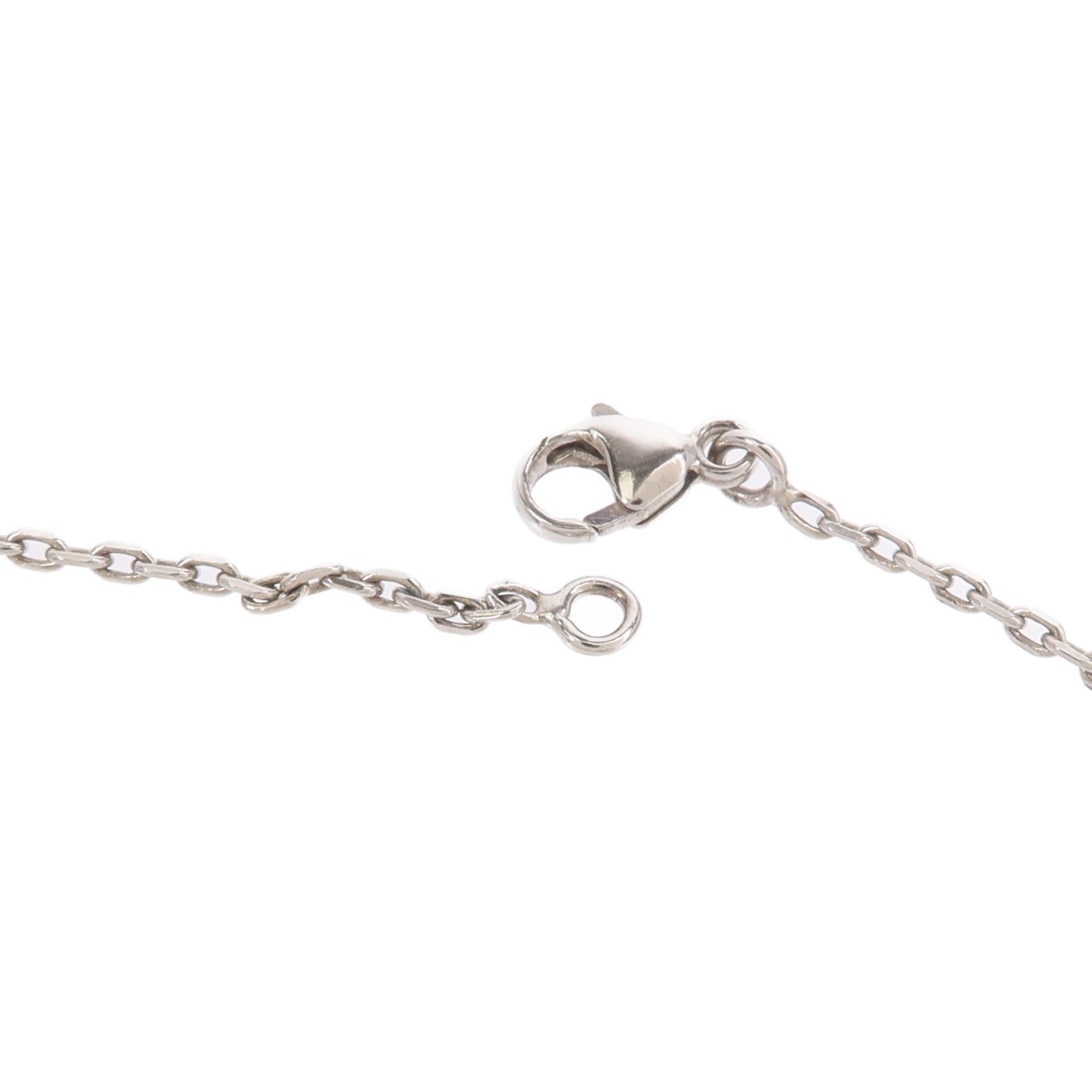 HERMES 金屬/Swift皮革O'Kelly Necklace項鍊Noir