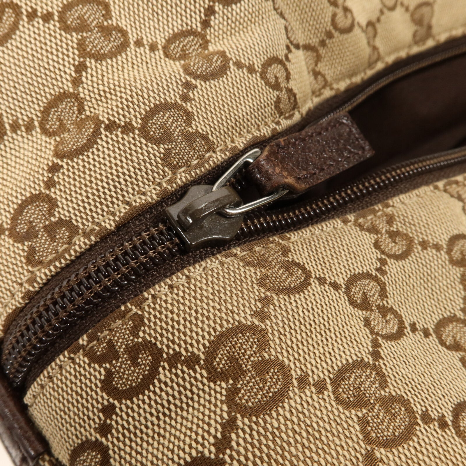 GUCCI 帆布Boston Bag手挽袋