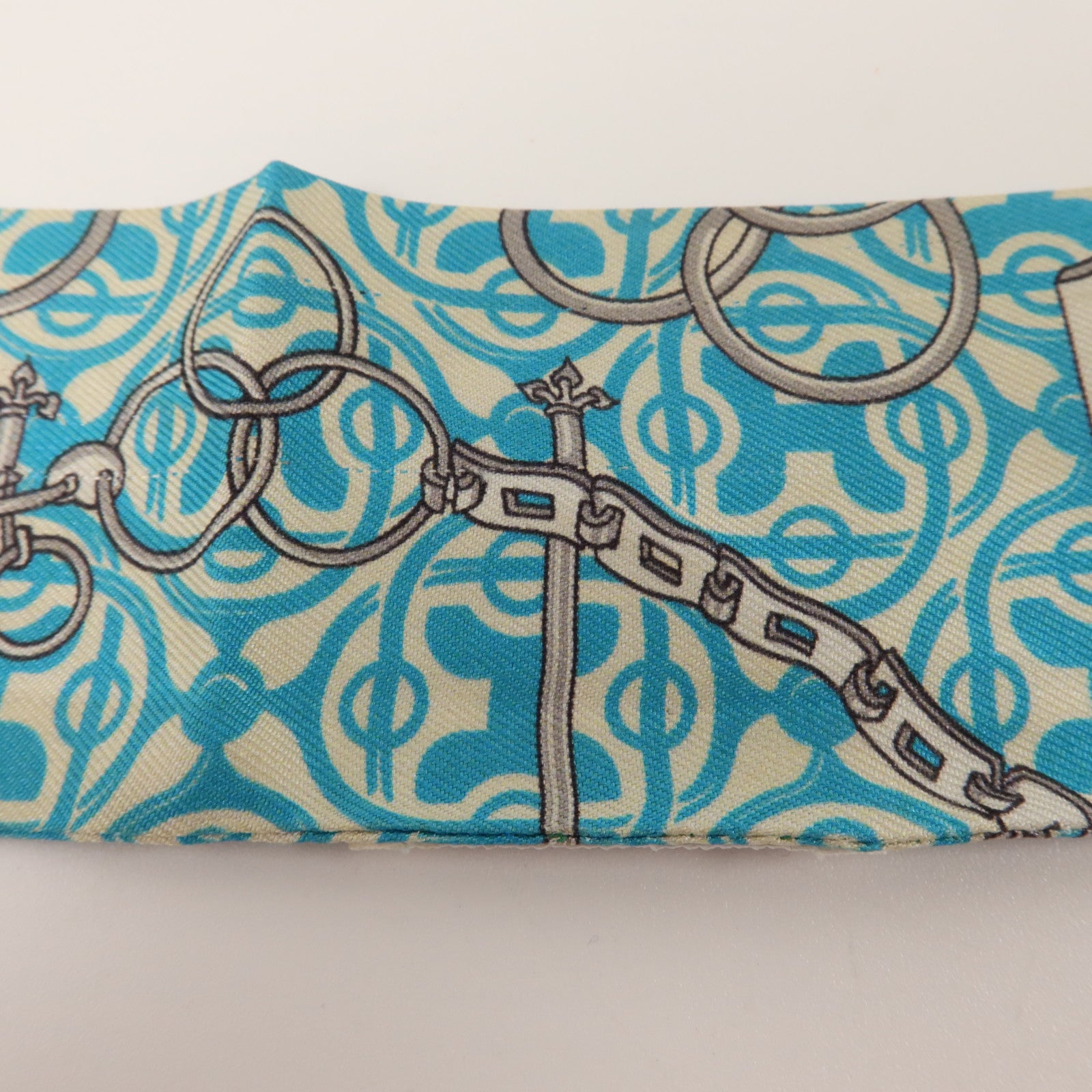 HERMES 絲質Twilly絲巾