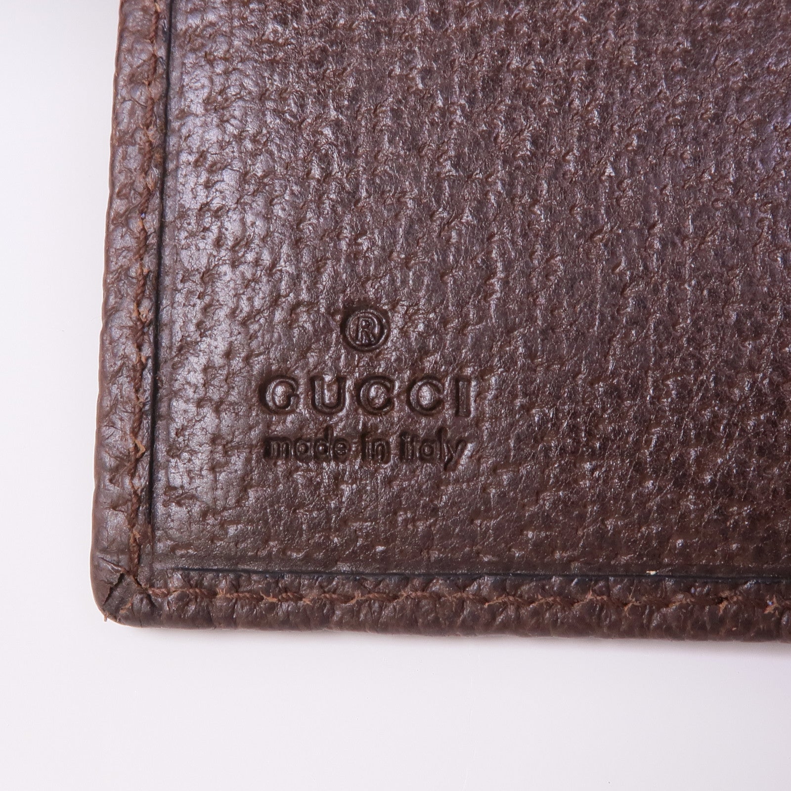 GUCCI 帆布Wallet銀扣錢包