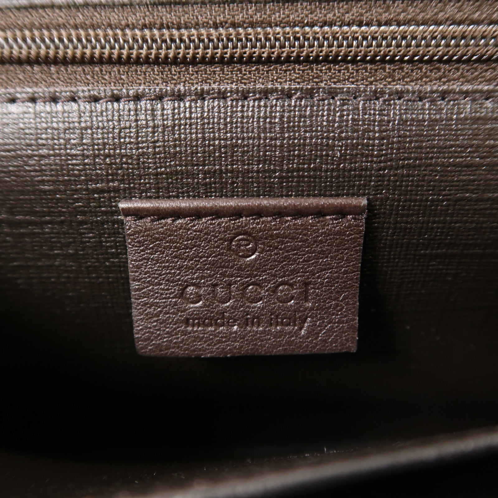 GUCCI 塗層帆布Long Wallet金扣長錢包