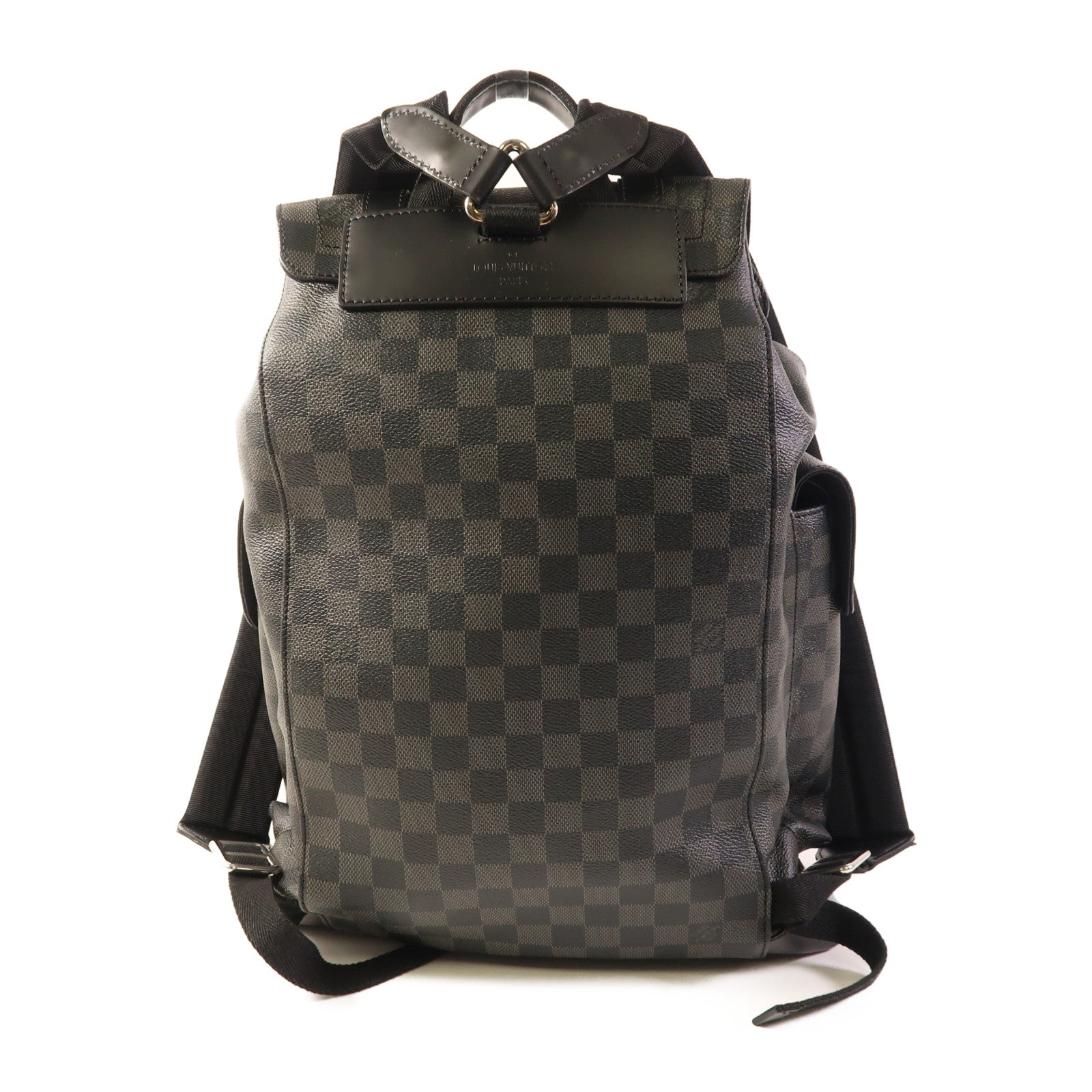 LOUIS VUITTON LV SHW Christopher MM Backpack N41379 Damier Graphite Black