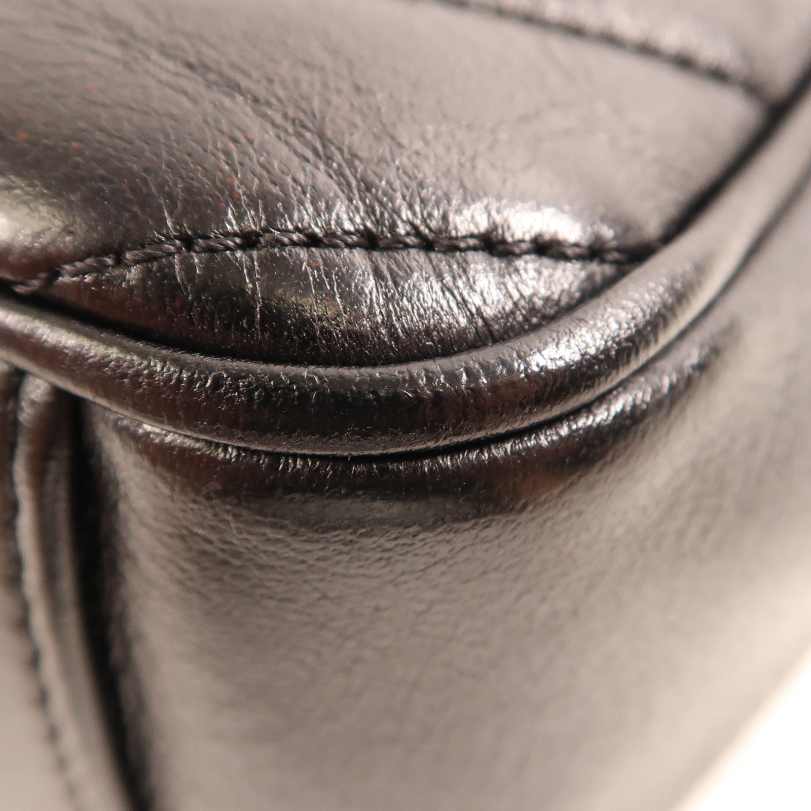 CHANEL 羊皮皮革Shoulder Bag金扣肩背袋