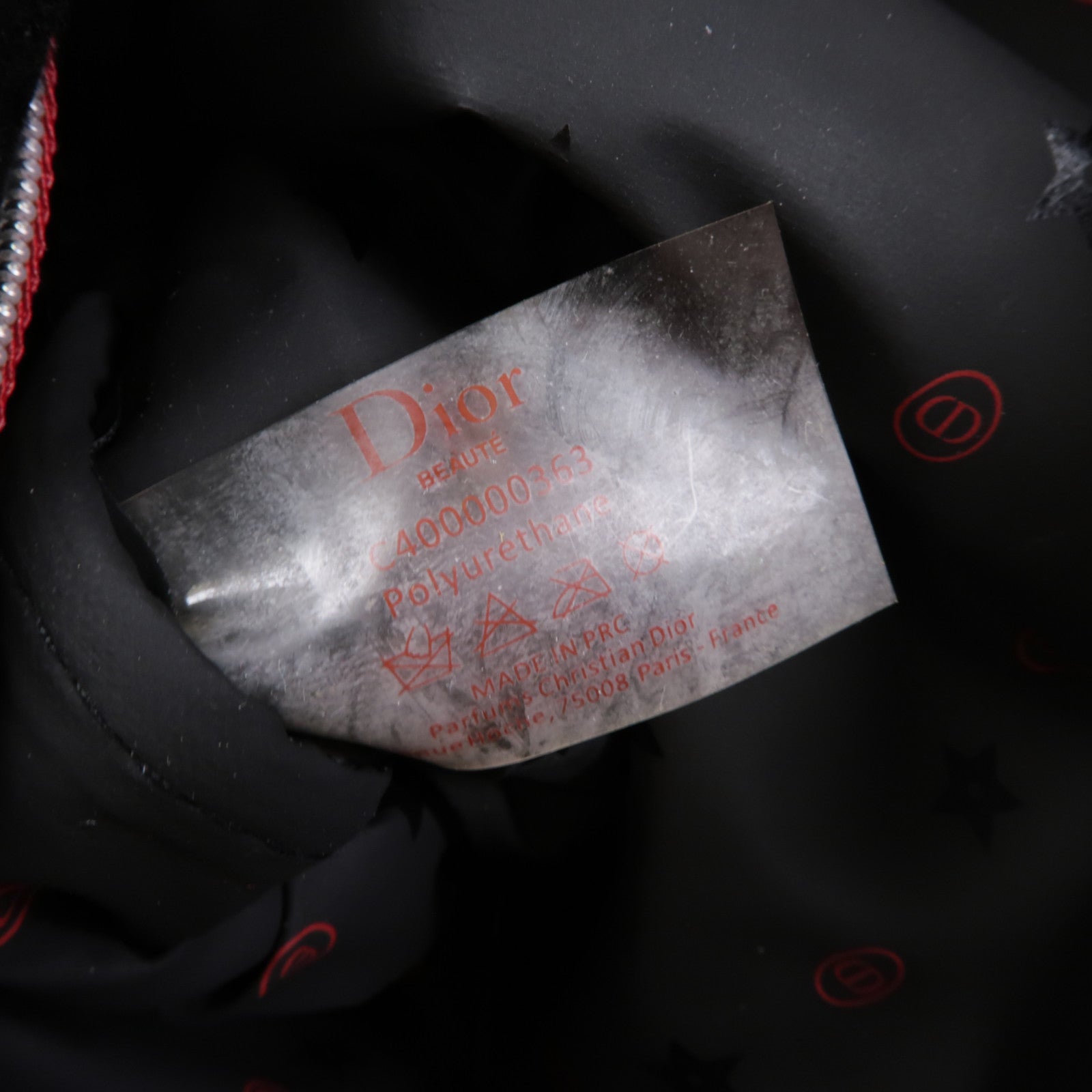 Dior 麂皮皮革Clutch/Pouch銀扣手拿包