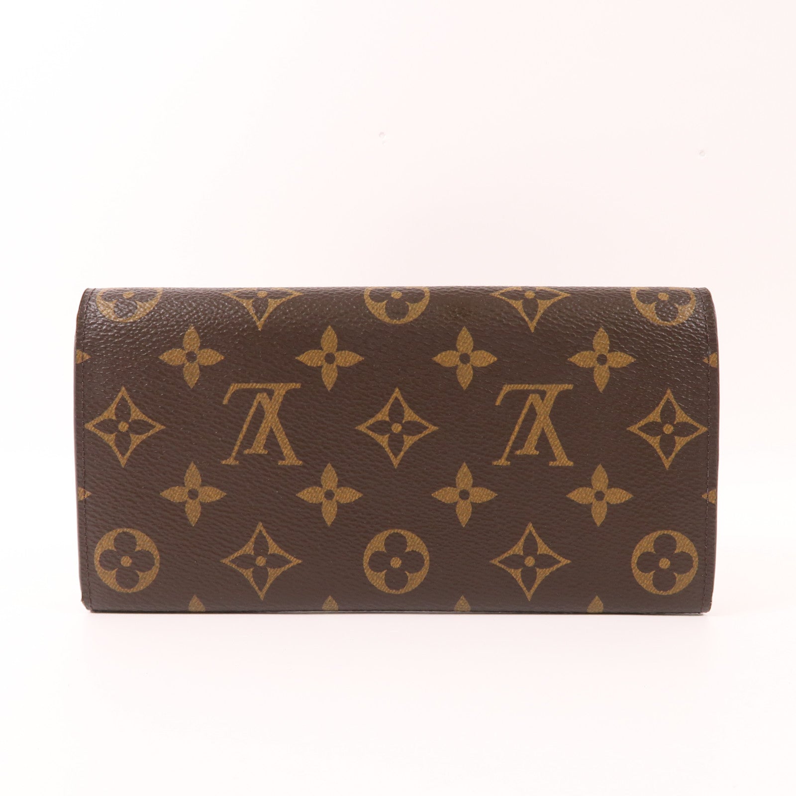 LOUIS VUITTON Monogram Emilie Long Wallet金扣長錢包