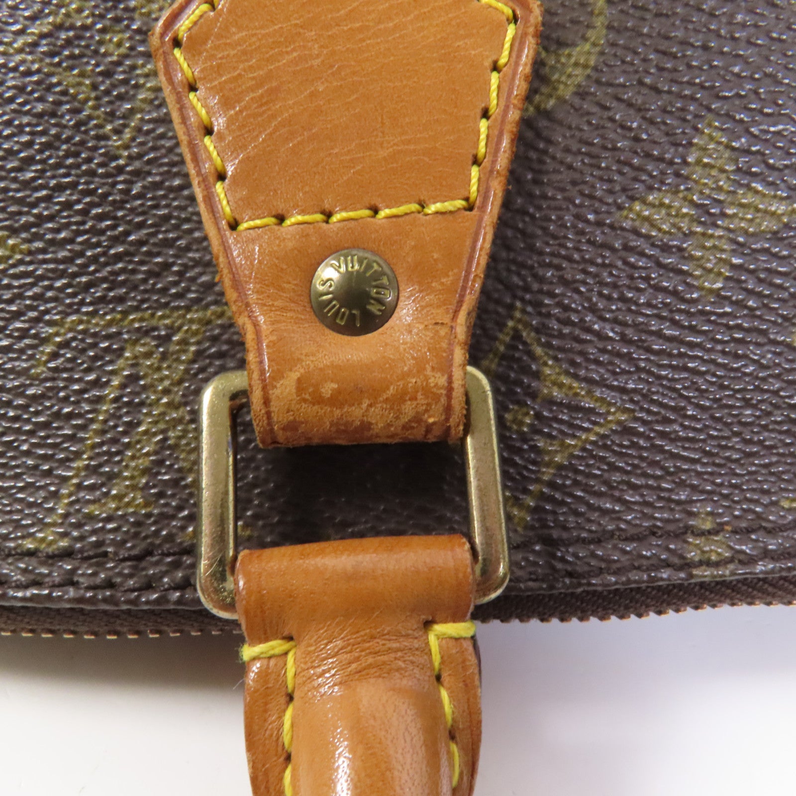 LOUIS VUITTON Monogram Alma PM金扣手挽袋