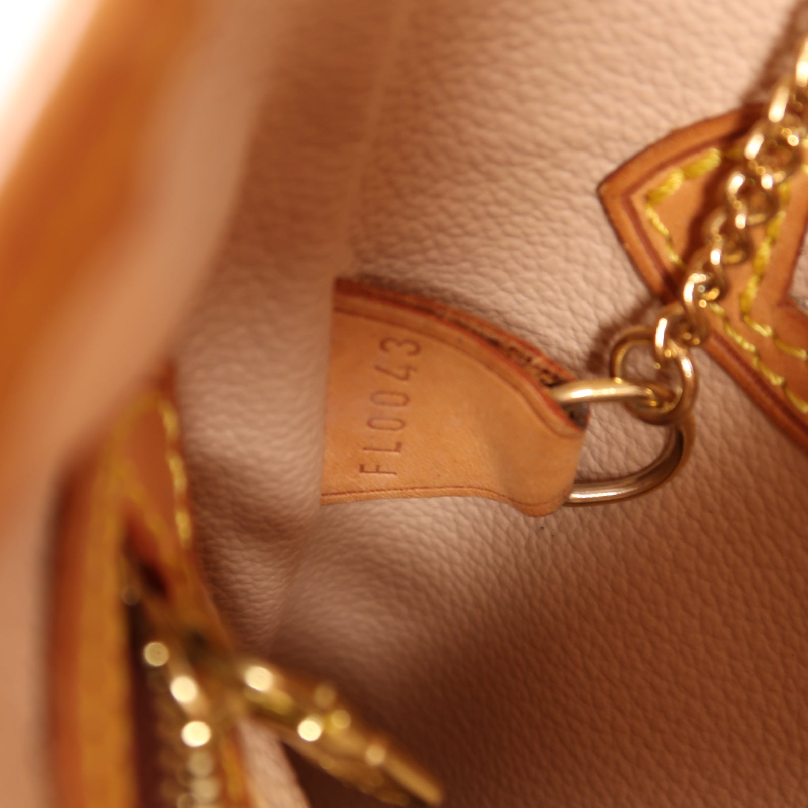 LOUIS VUITTON Monogram Bucket PM金扣肩背袋啡色