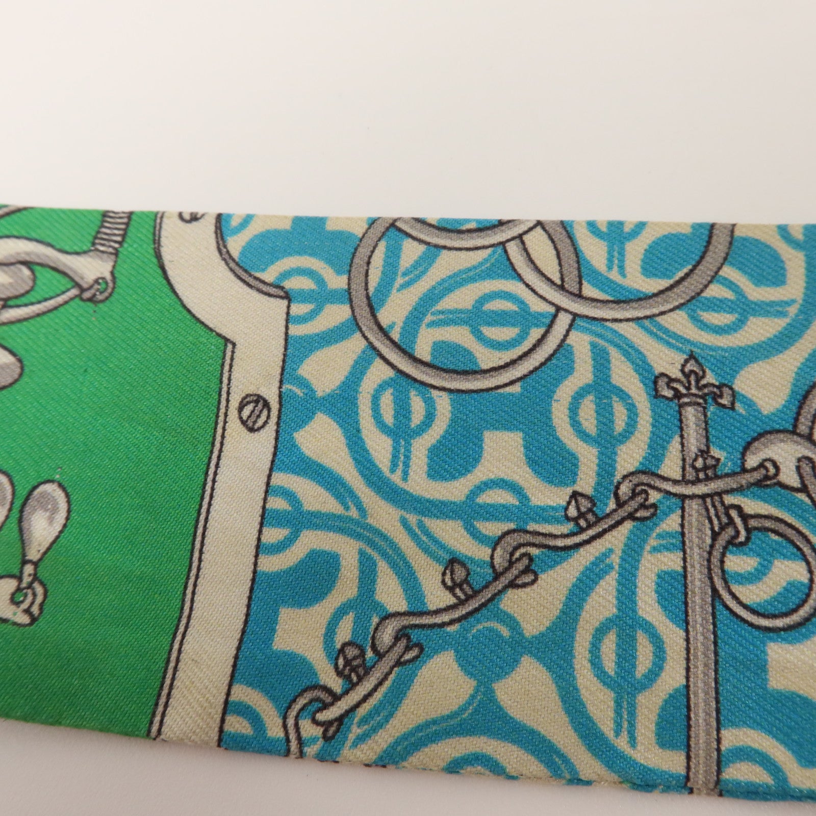 HERMES 絲質Twilly絲巾