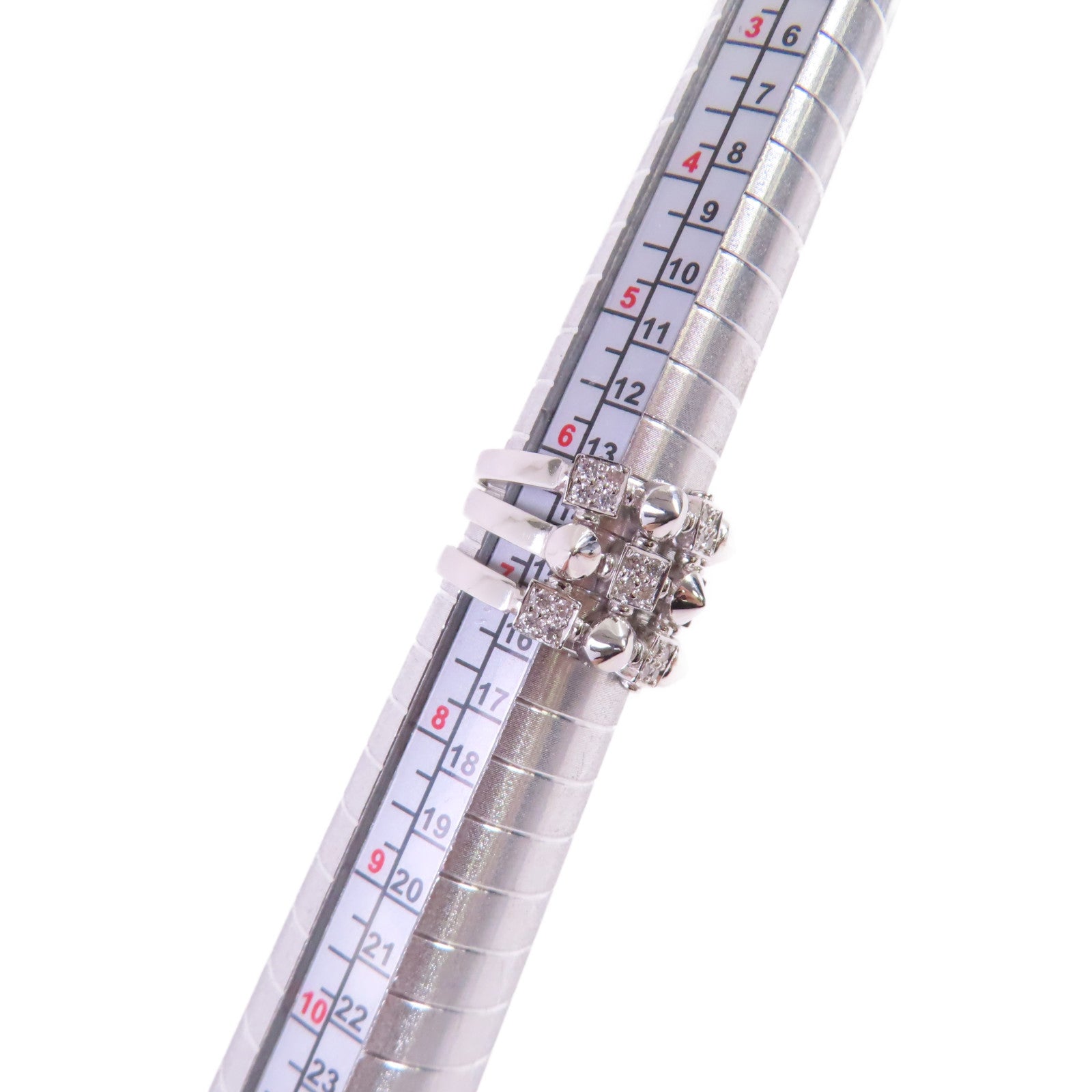 JEWELRY 18K白金/鑽石Diamond Ring戒指US#6.25