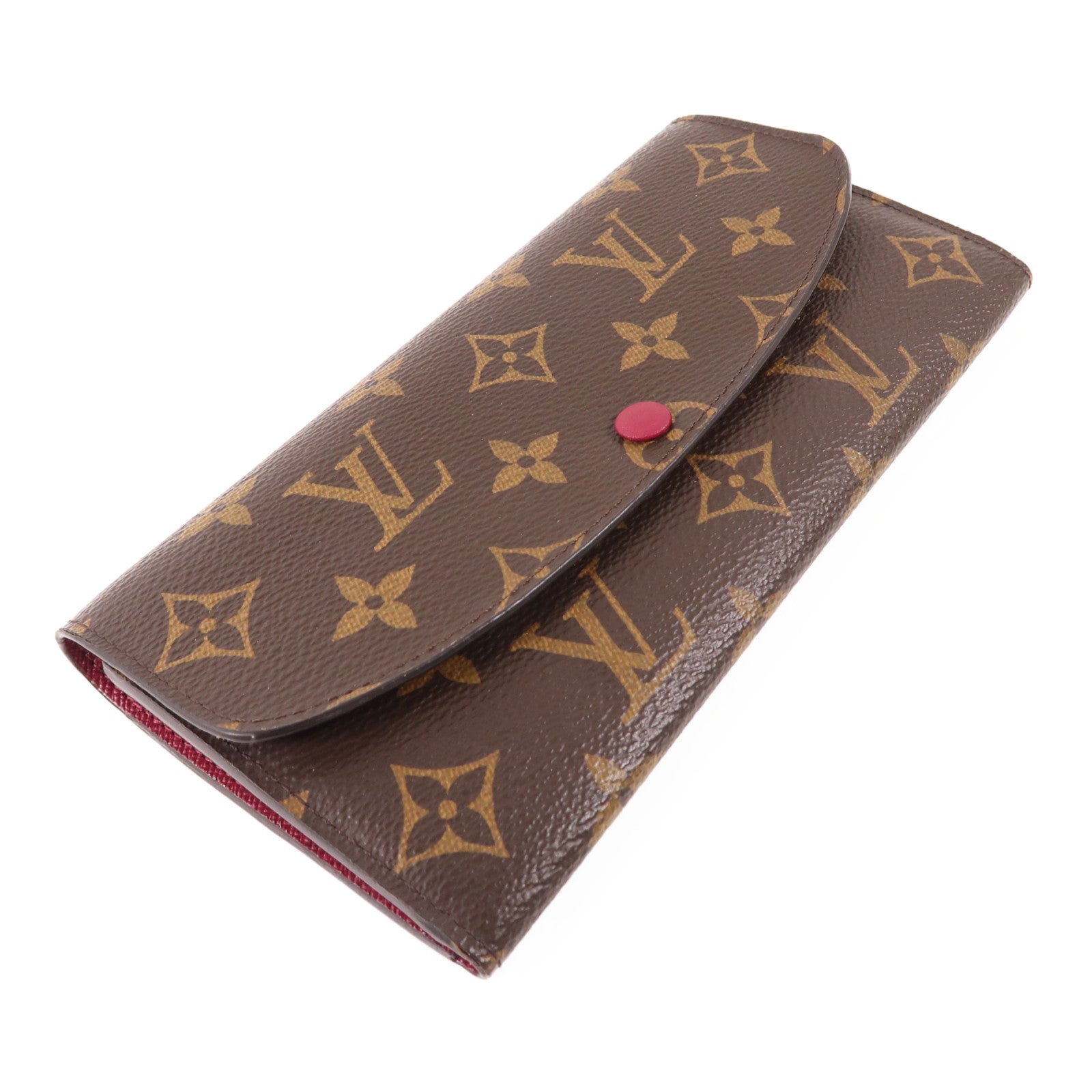 LOUIS VUITTON Monogram Emilie Long Wallet金扣長錢包