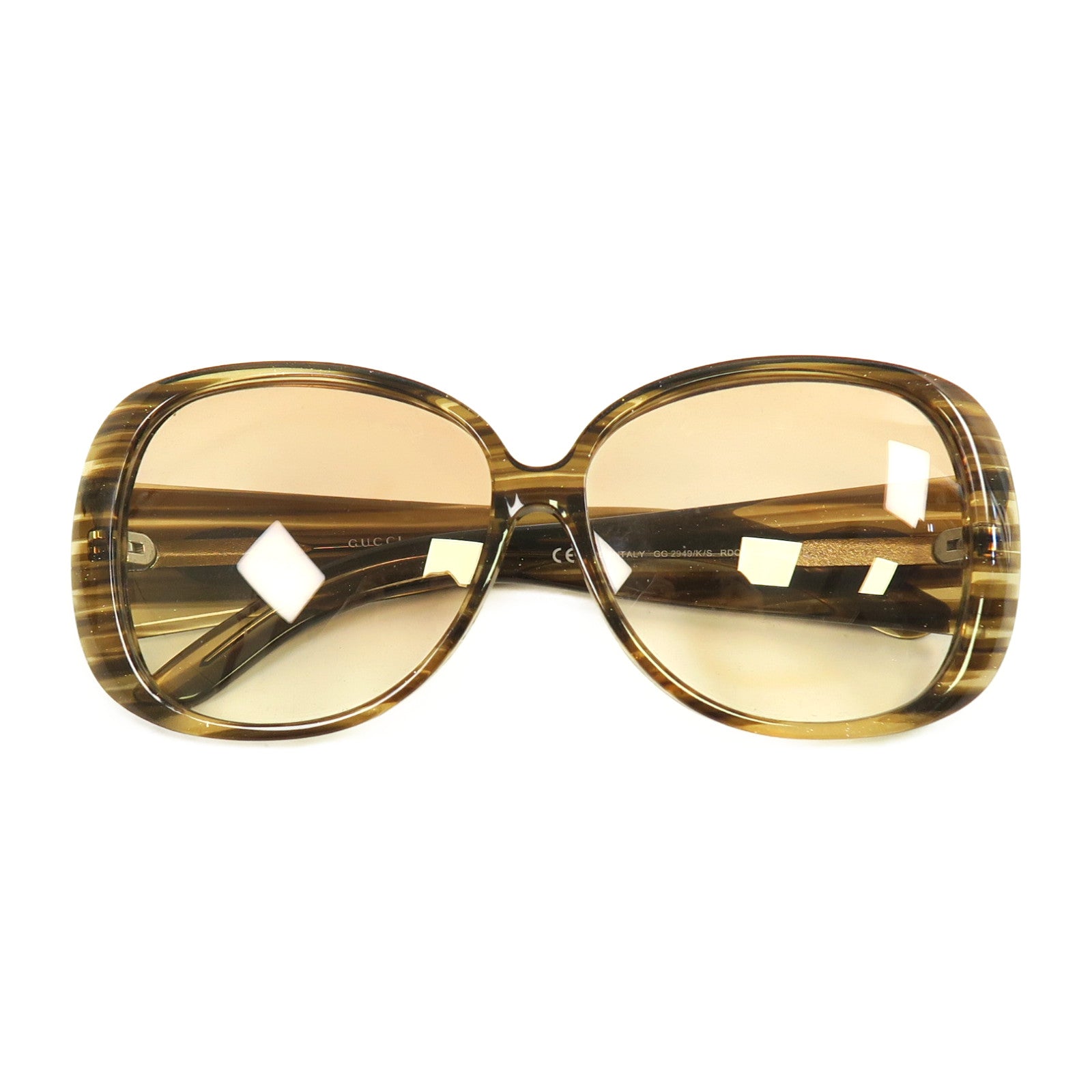 GUCCI 【激減優惠】PVC Sunglasses太陽眼鏡啡色