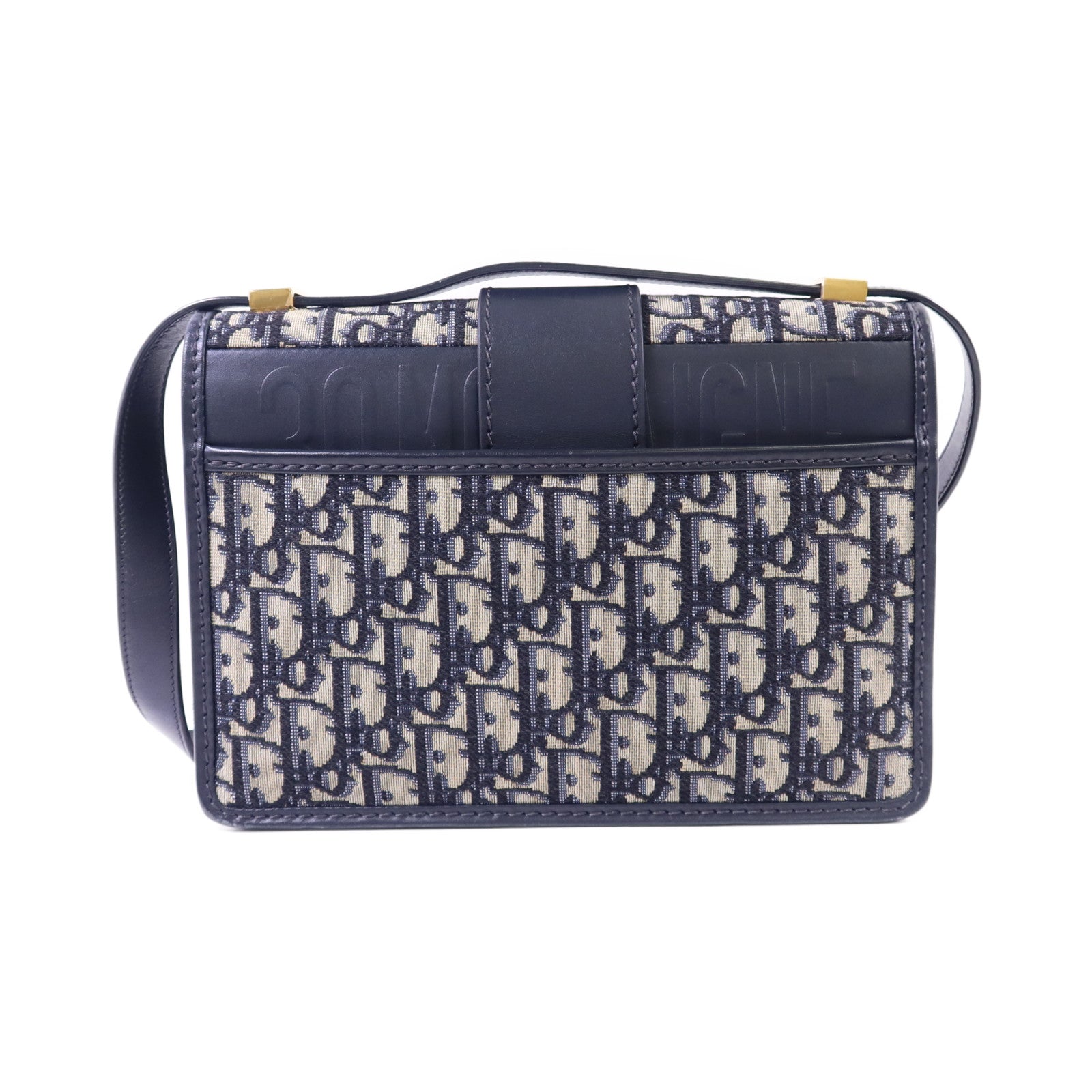 Dior 帆布Montaigne 30 Shoulder Bag金扣肩背袋