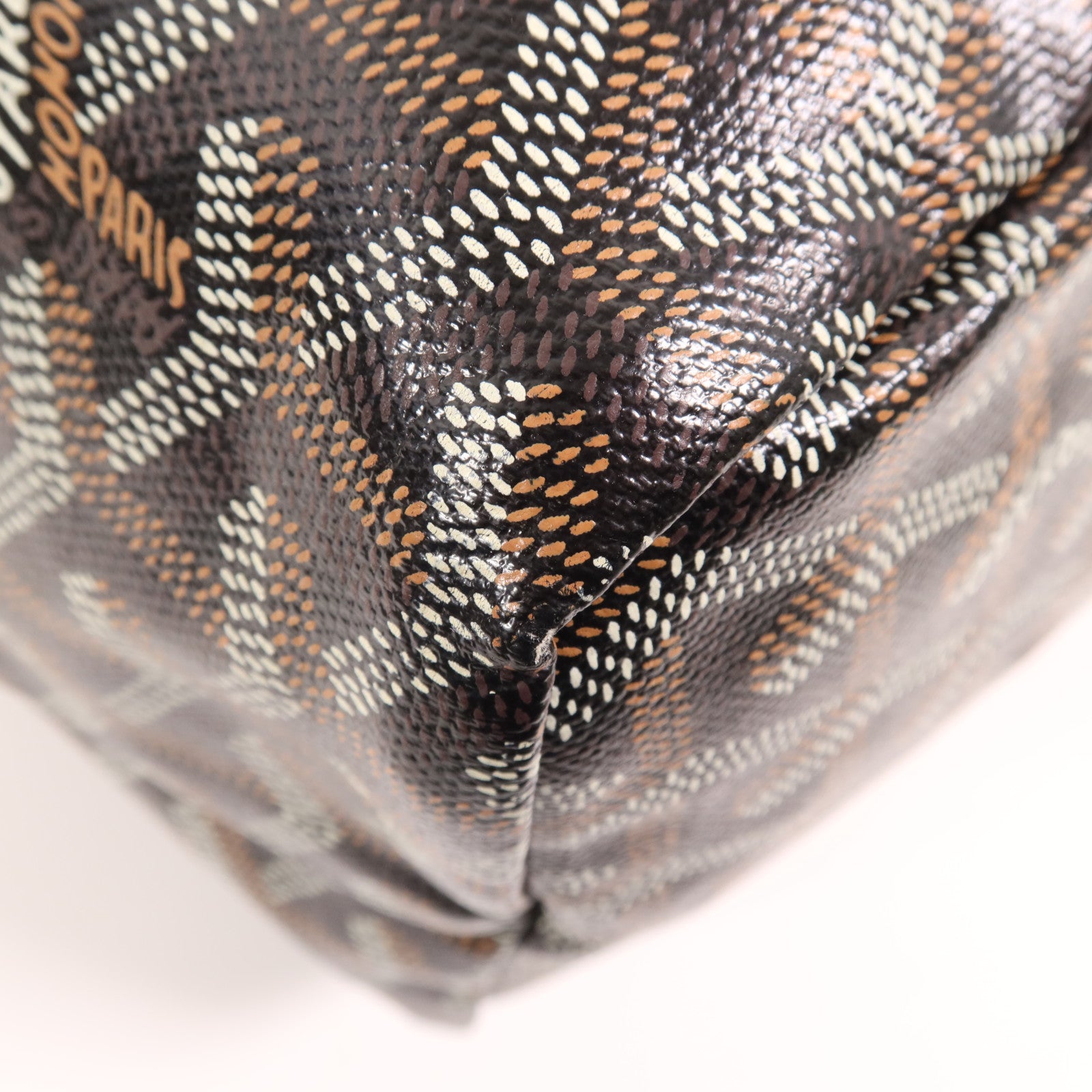 GOYARD 塗層帆布Saint Louis PM銀扣肩背袋