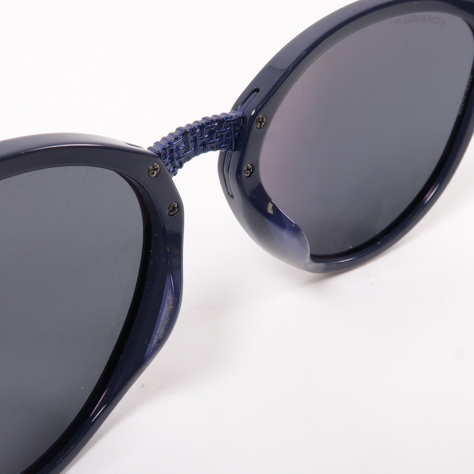 CHANEL PVC Sunglasses太陽眼鏡深藍色