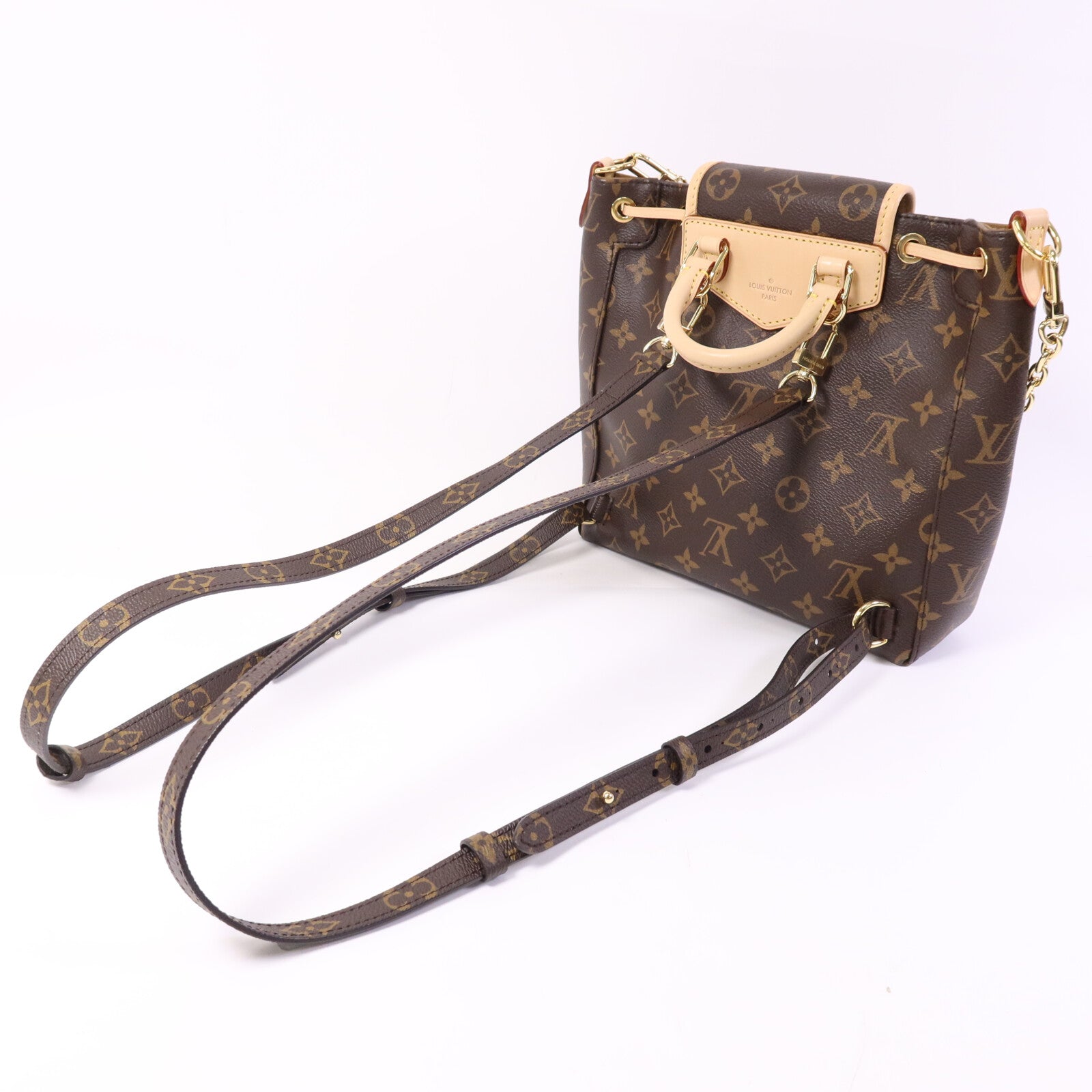 LOUIS VUITTON Monogram Excursion PM金扣背包