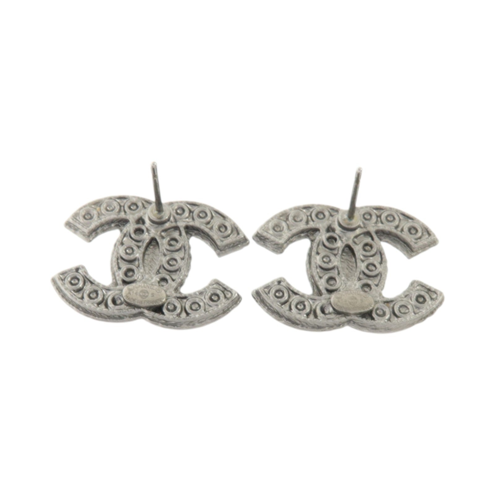 CHANEL 金屬/PVC Earrings耳環