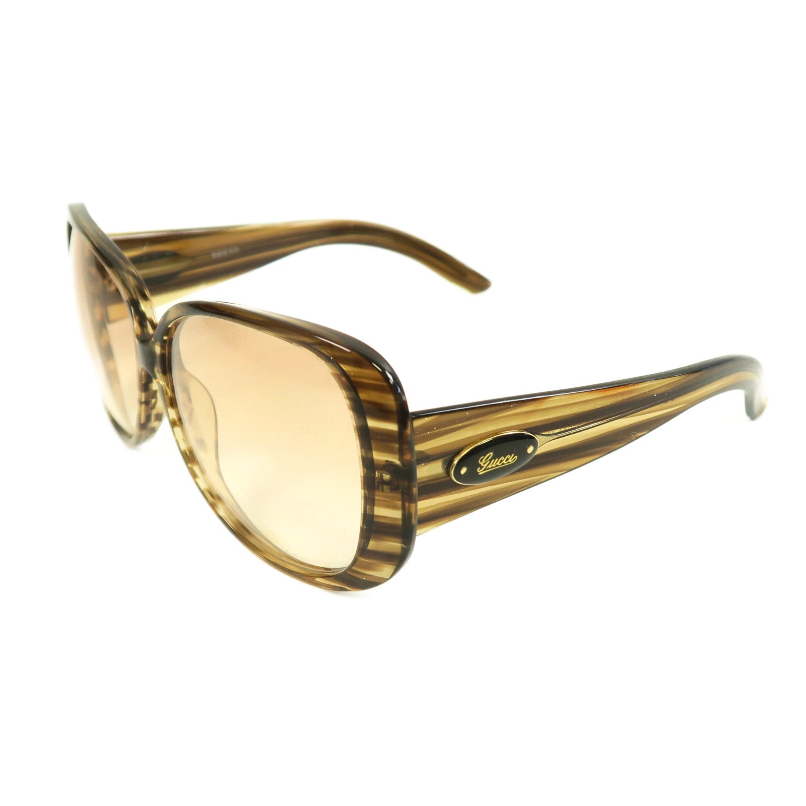 GUCCI 【激減優惠】PVC Sunglasses太陽眼鏡啡色