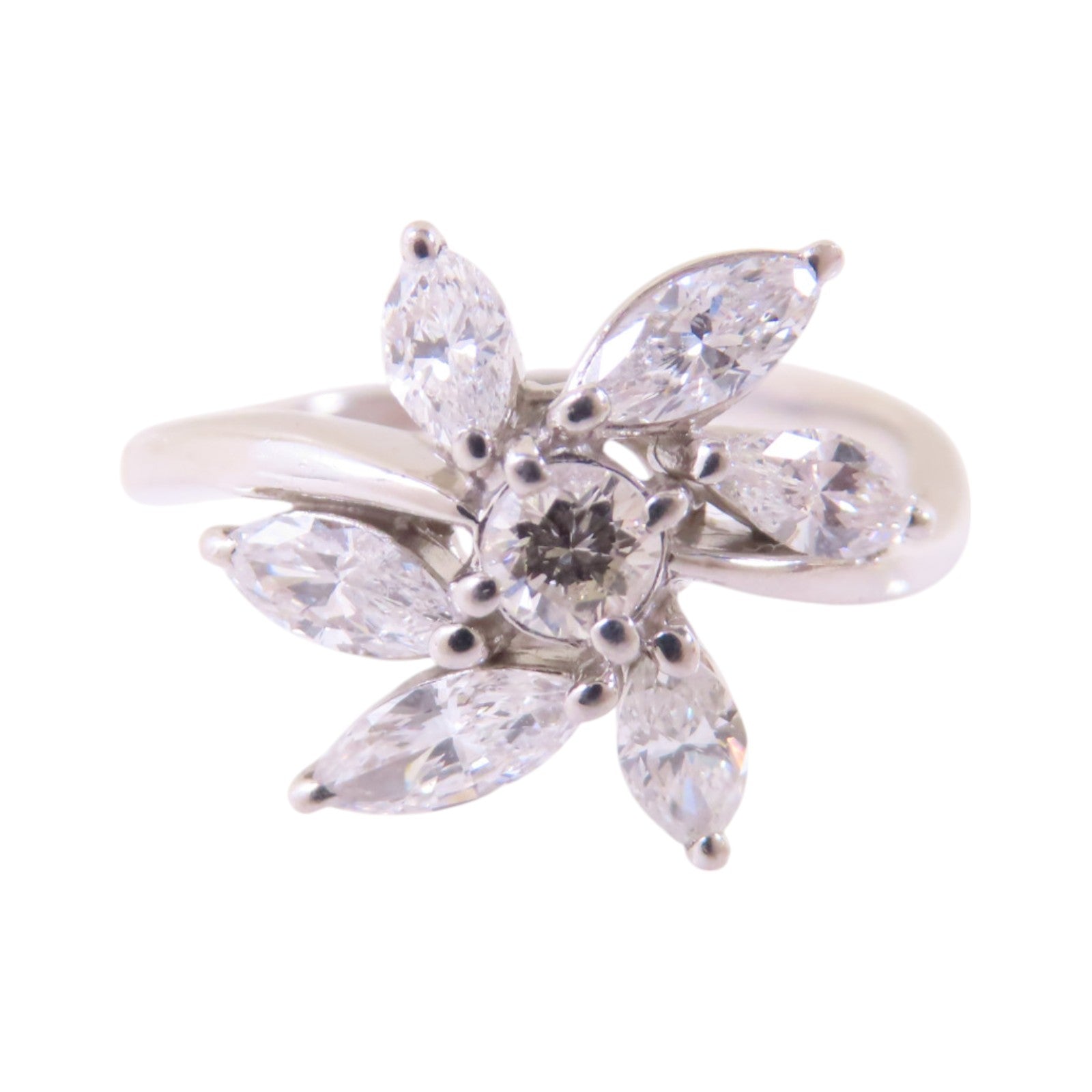 JEWELRY 【激減優惠】PT900鉑金/鑽石Diamond Ring戒指US#7.5