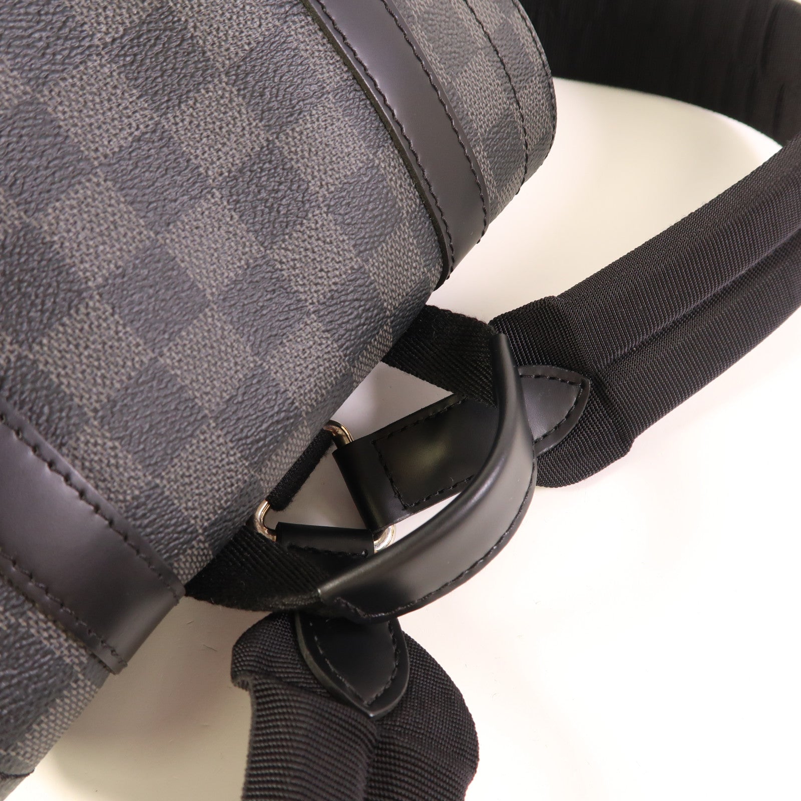 LOUIS VUITTON LV SHW Christopher MM Backpack N41379 Damier Graphite Black