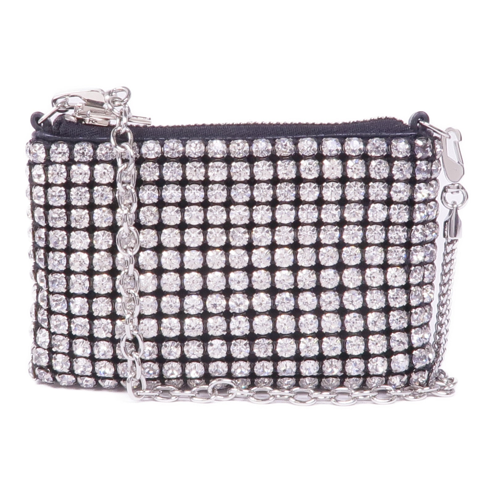 Alexander Wang 水晶鑽Crystal Rhinestone Pouch鏈帶肩背袋