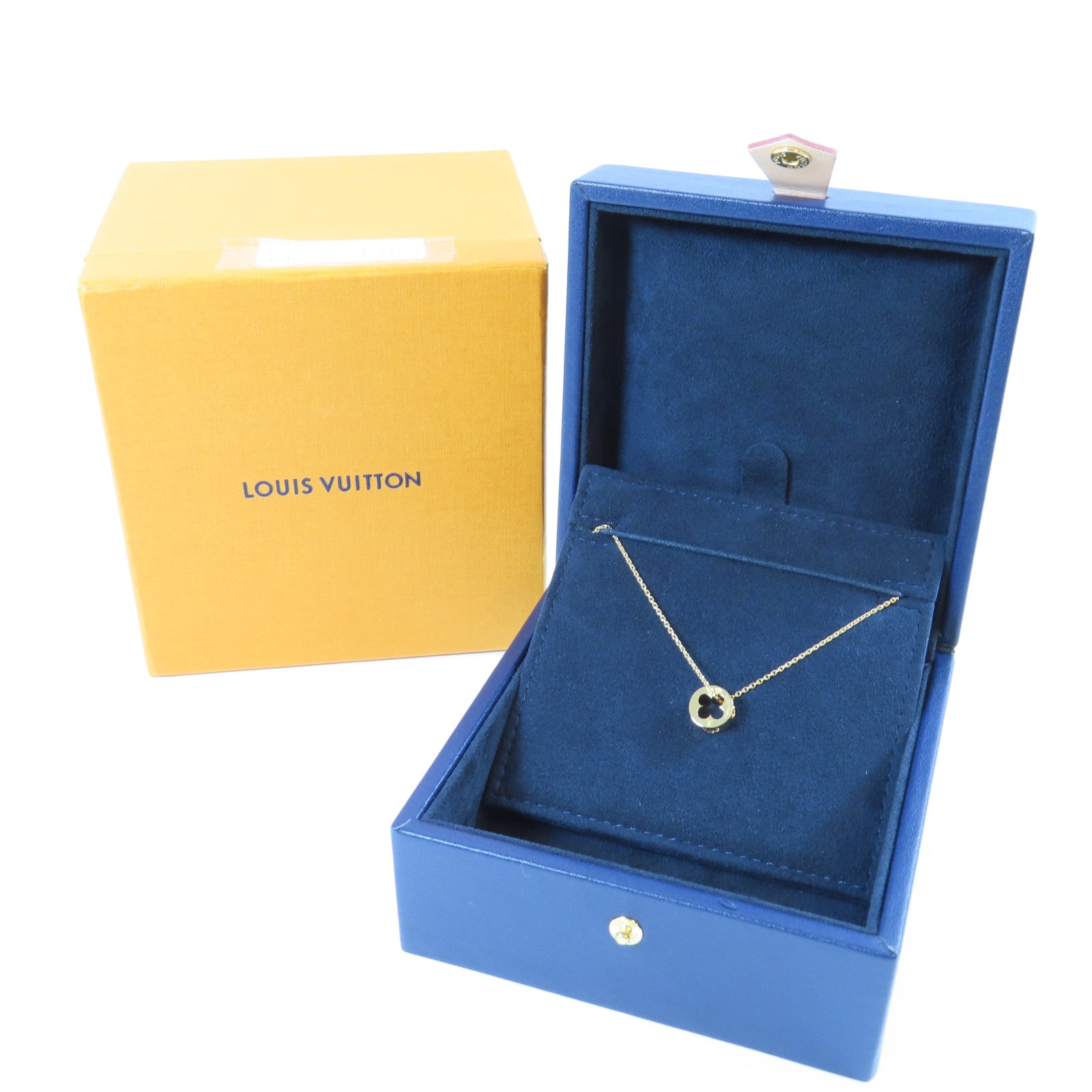 LOUIS VUITTON 【激減優惠】18K黃金Empreinte Pendant Necklace項鍊