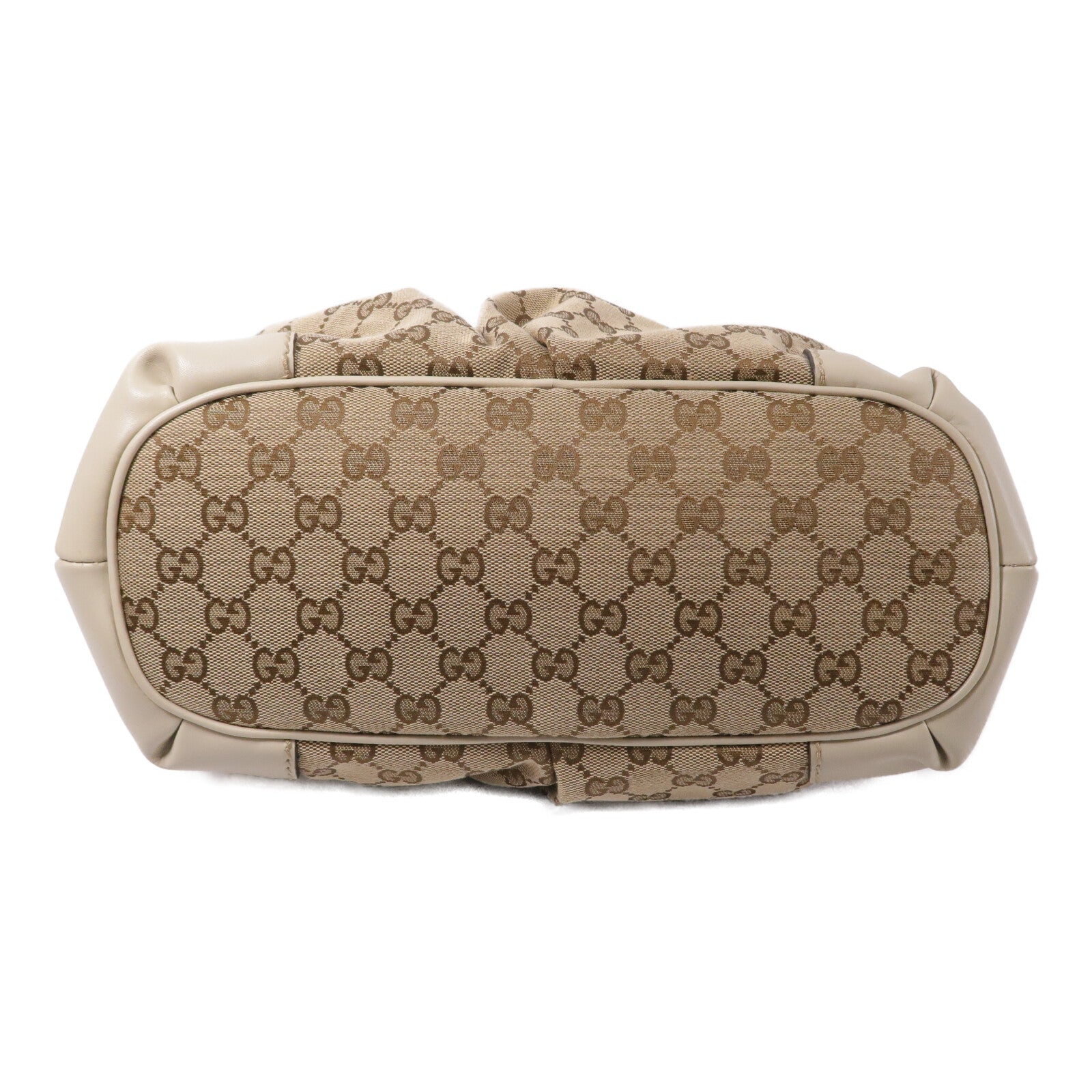 GUCCI 牛皮皮革/帆布2 Way Shoulder手挽肩背兩用袋