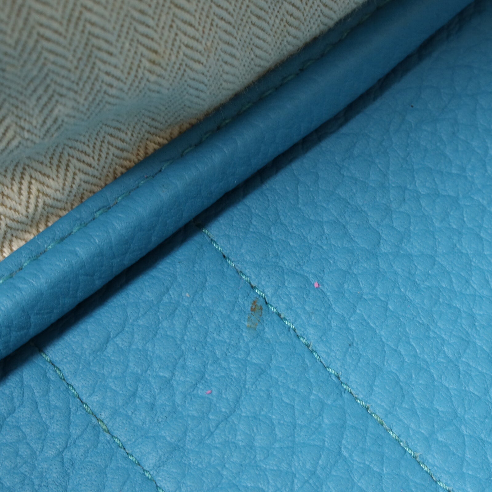 HERMES Negonda皮革Garden Party PM手挽袋Turquoise