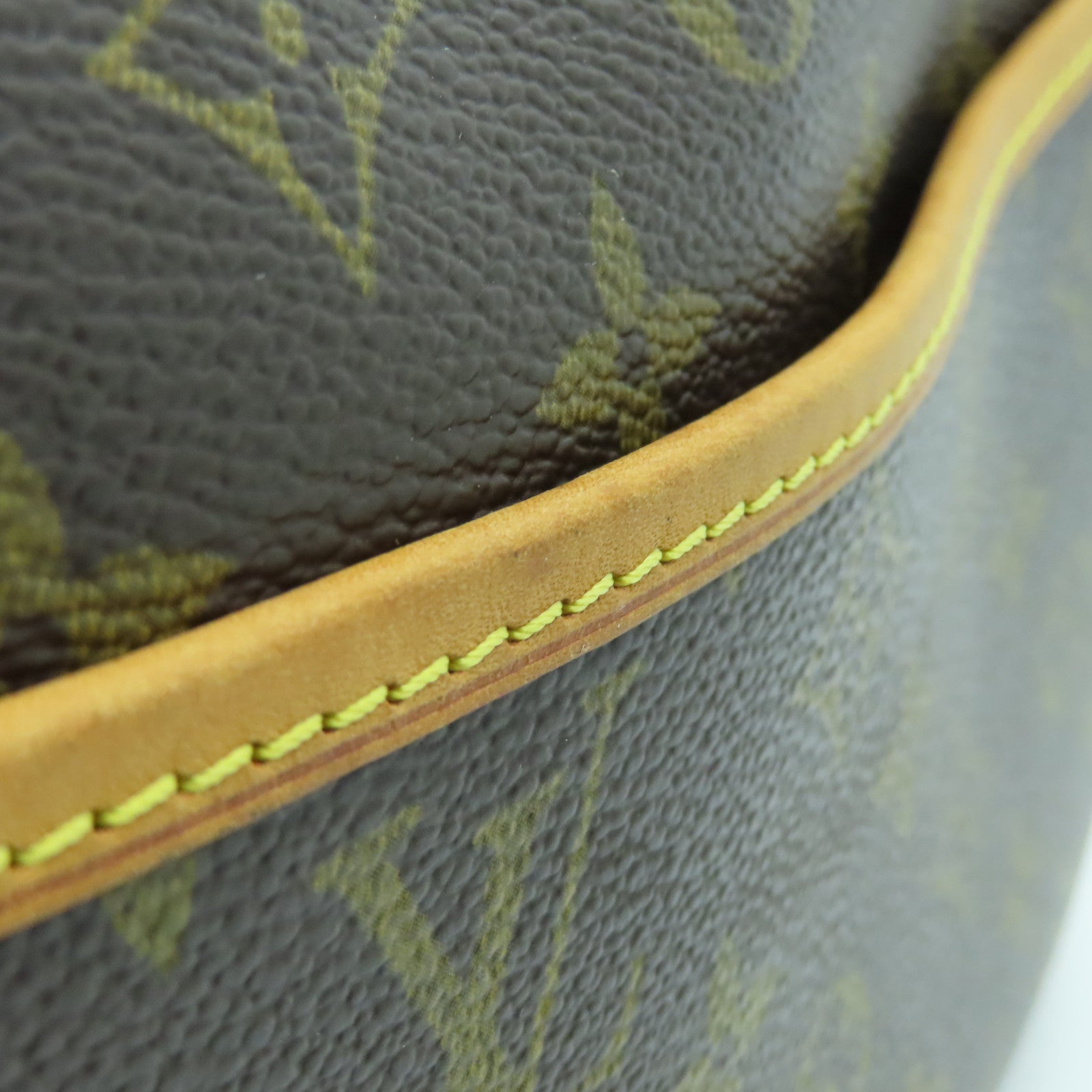 LOUIS VUITTON 【激減優惠】Monogram Trouville金扣手挽袋啡色