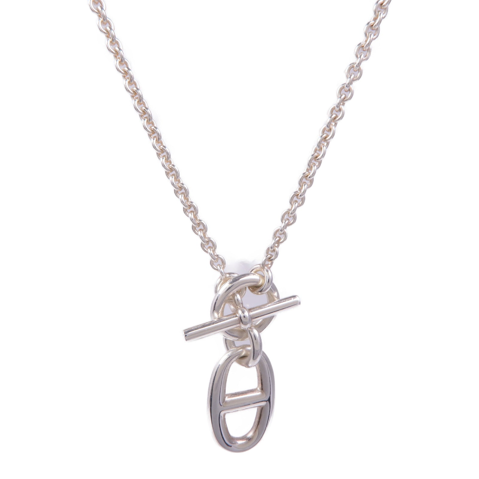 HERMES 925純銀Chaine D'Ancre項鍊