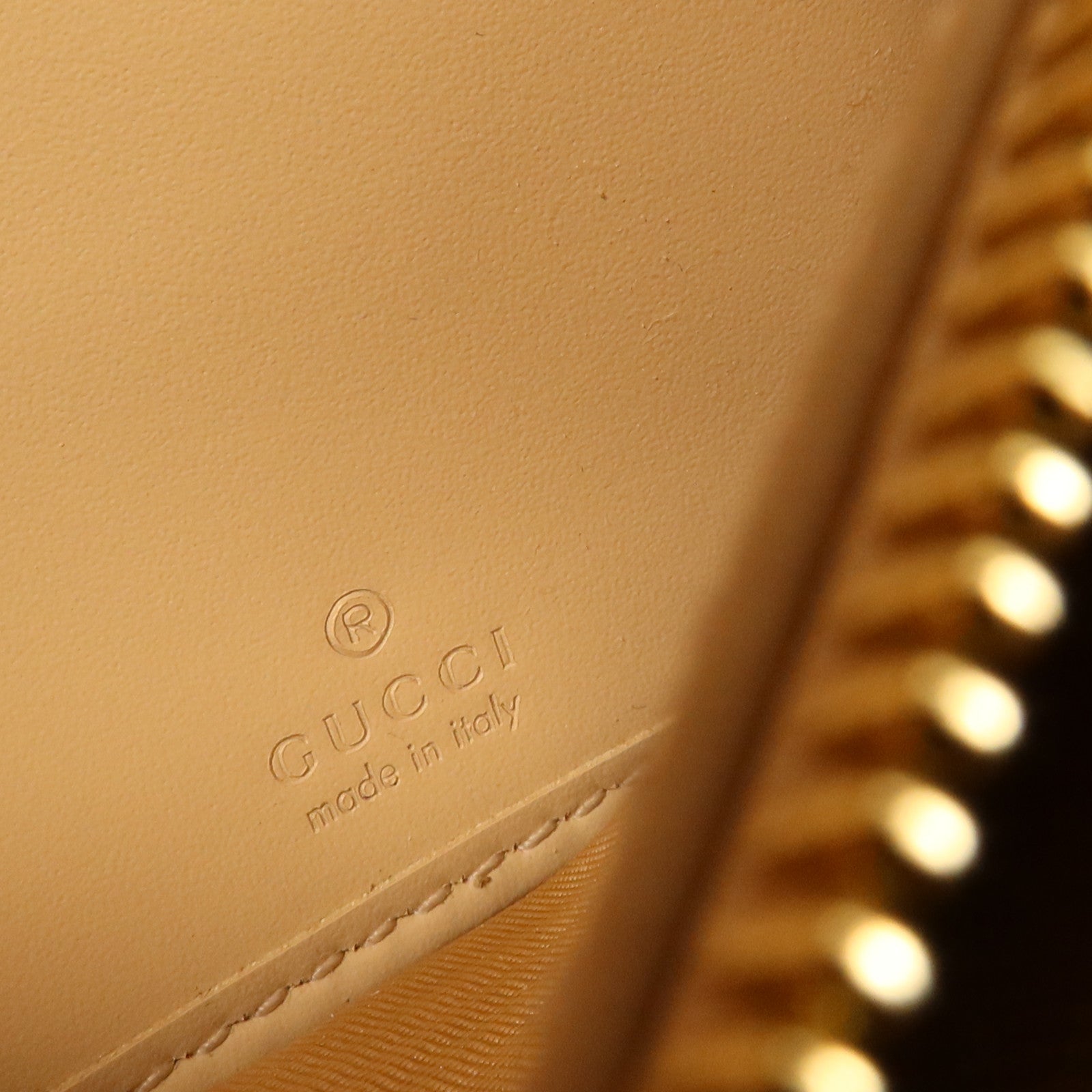GUCCI 牛皮皮革GG Continental金扣長錢包