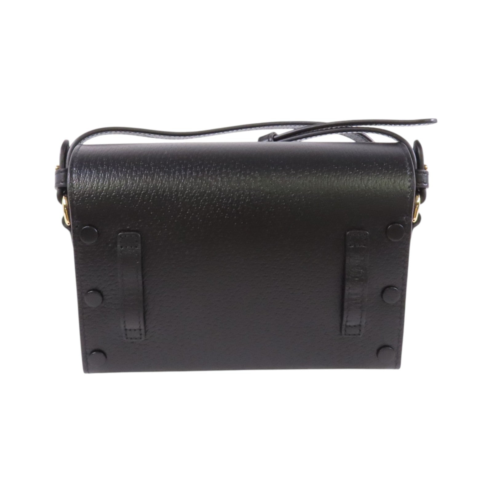 GUCCI 牛皮皮革Horsebit 1955 Shoulder金扣肩背袋