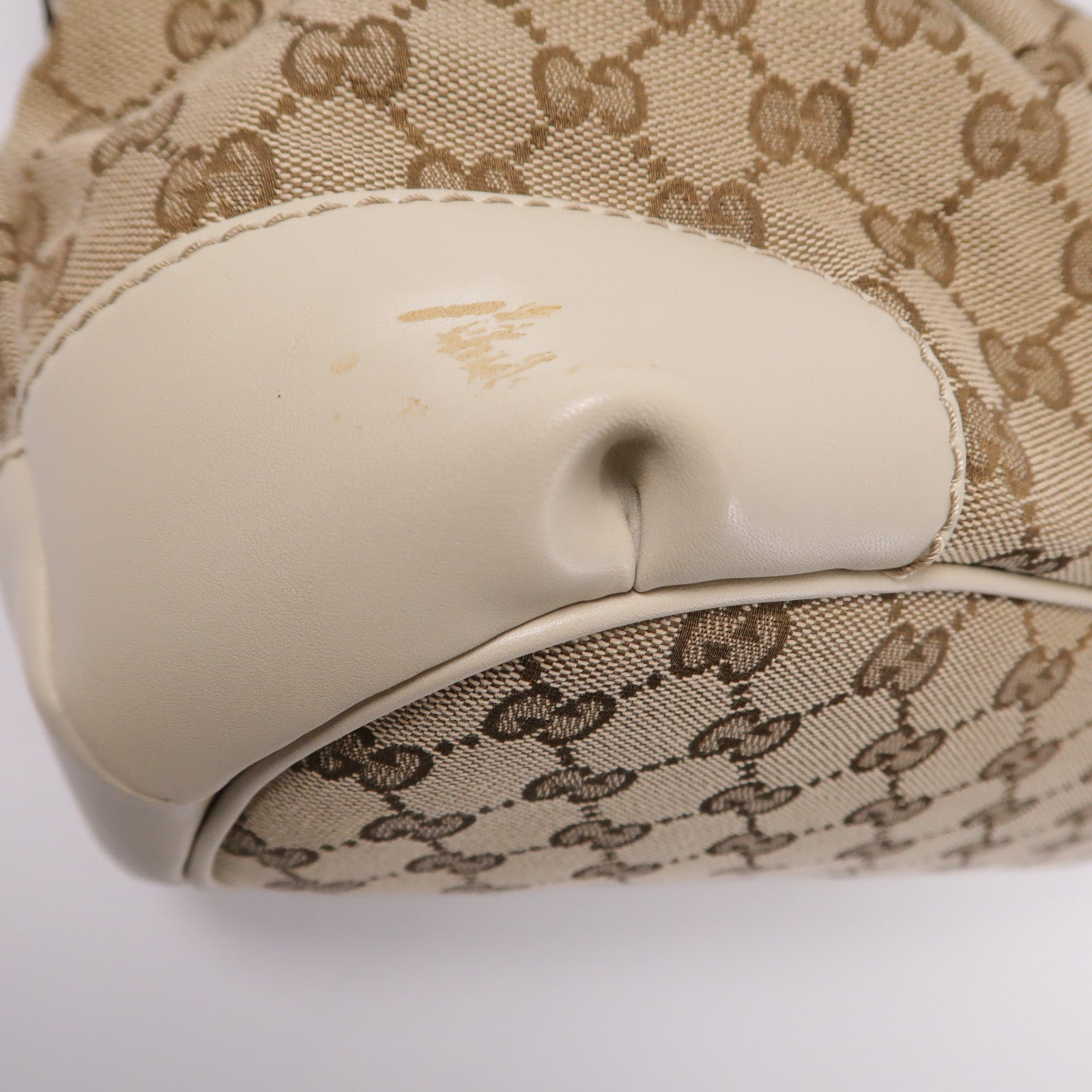 GUCCI 牛皮皮革/帆布2 Way Shoulder手挽肩背兩用袋