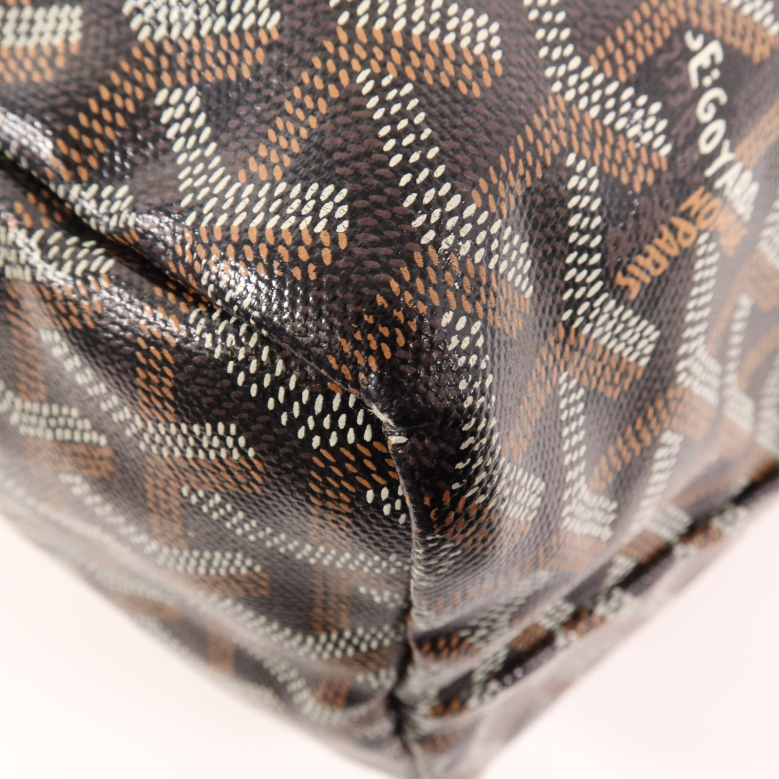 GOYARD 塗層帆布Saint Louis PM銀扣肩背袋
