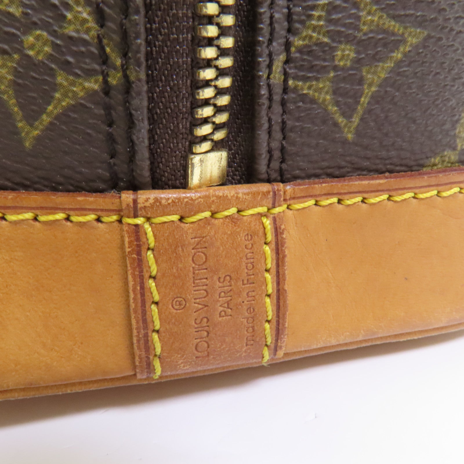 LOUIS VUITTON Monogram Alma PM金扣手挽袋