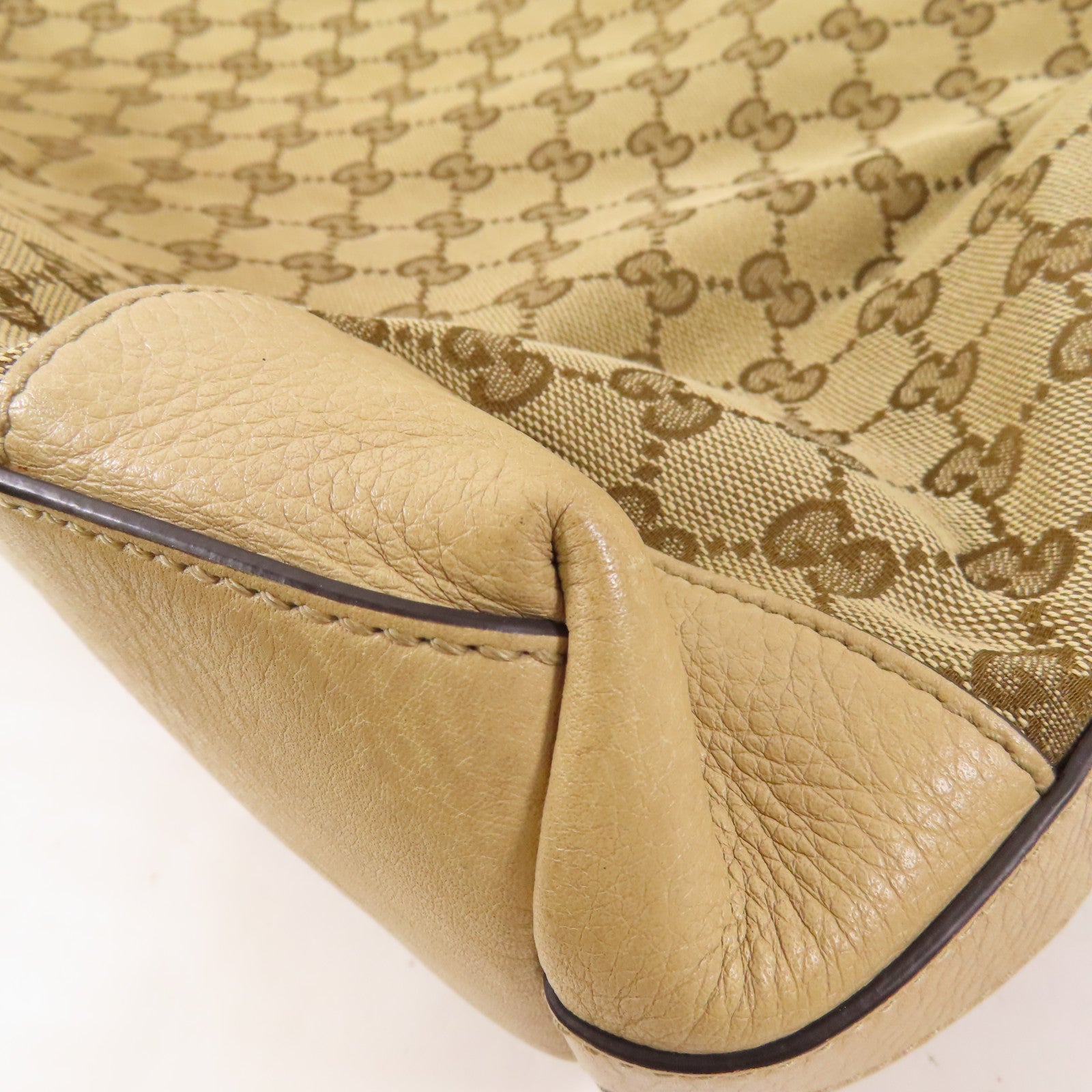 GUCCI 帆布2 Way Bag金扣肩背袋