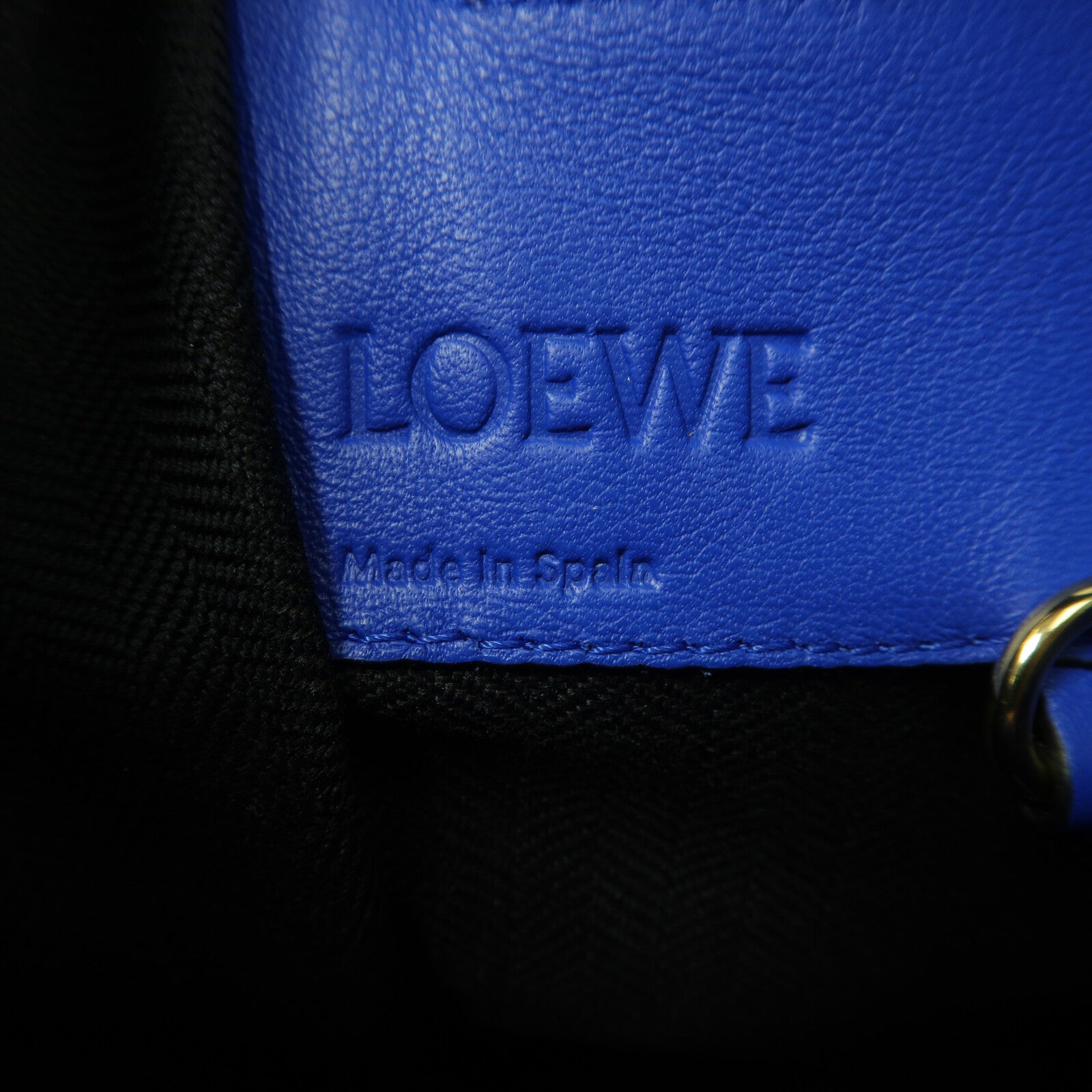 LOEWE 牛皮皮革Hammock Small手挽肩背兩用袋
