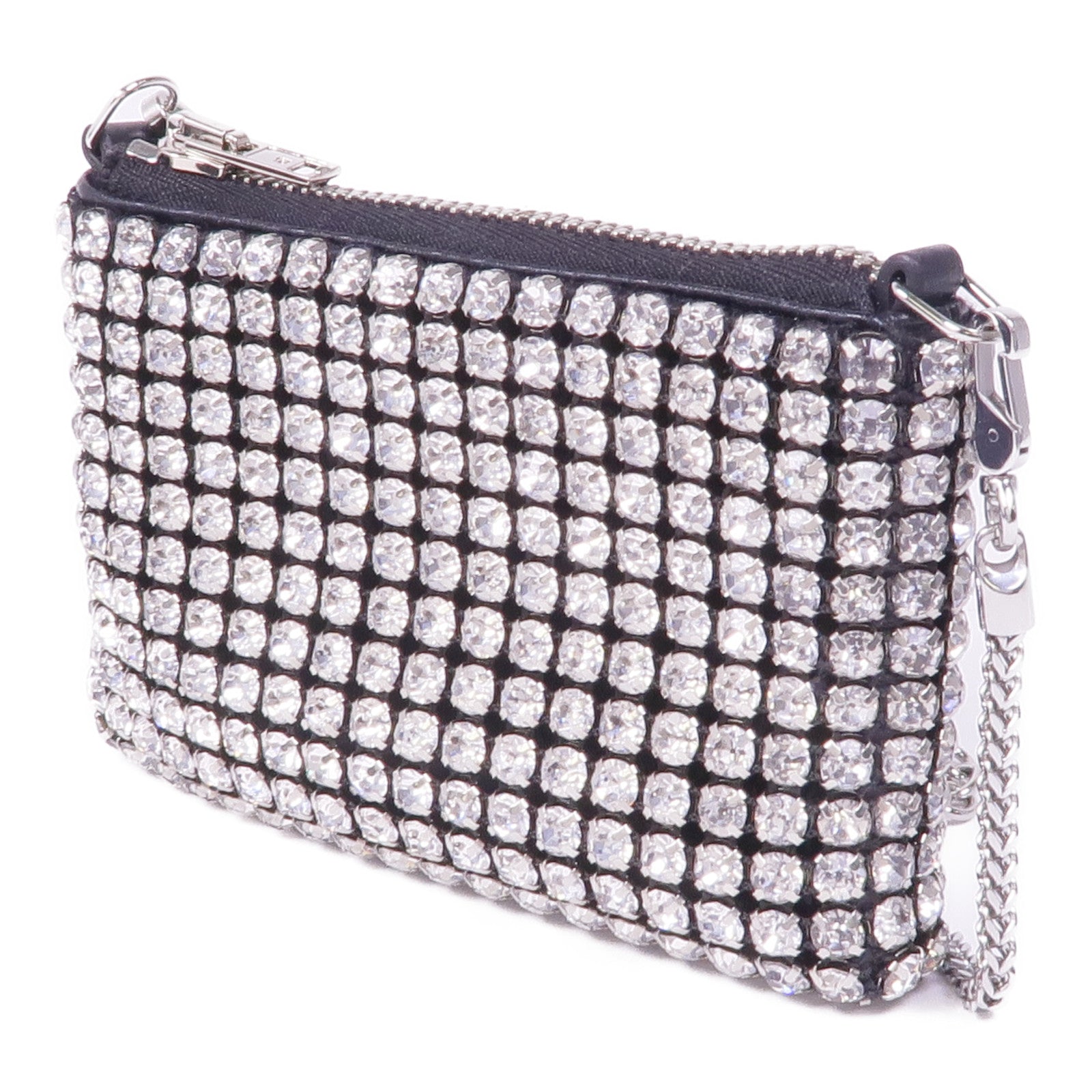 Alexander Wang 水晶鑽Crystal Rhinestone Pouch鏈帶肩背袋