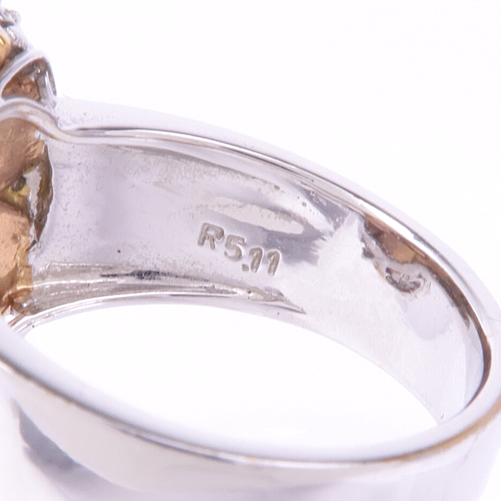 JEWELRY 18K黃金/白金/玫瑰金Ruby Diamond Ring紅寶石/鑽石戒指US#6