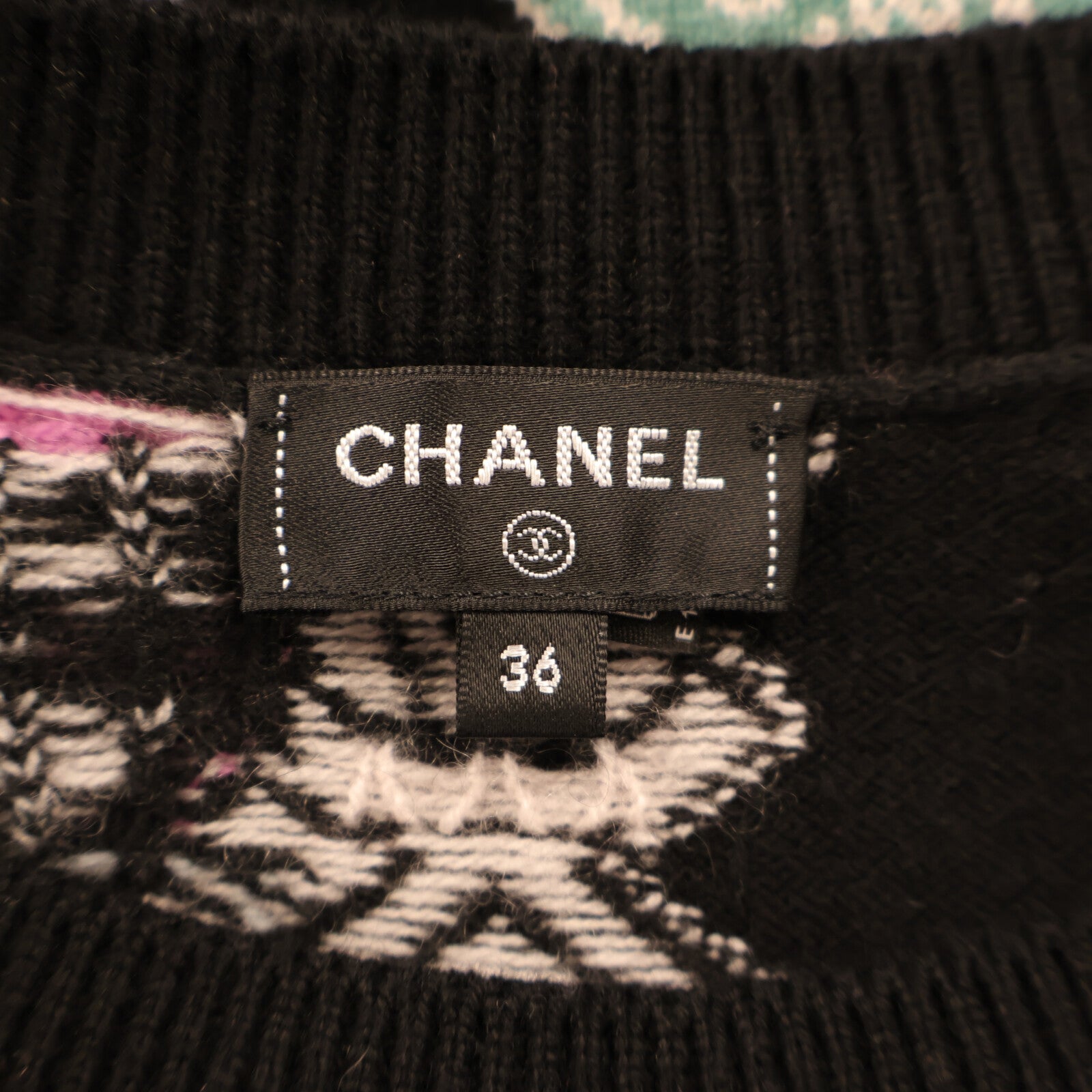 CHANEL Coco Mark Knitwear針織