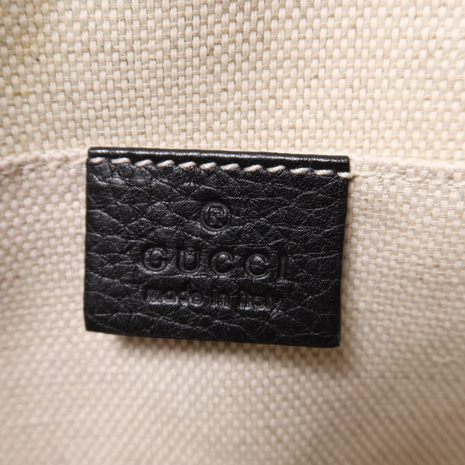 GUCCI 牛皮皮革Soho Disco金扣肩背袋