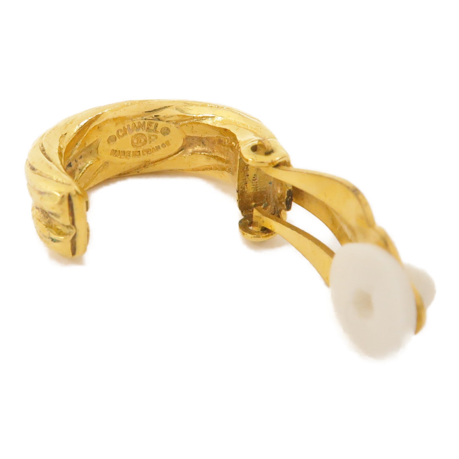 CHANEL 金屬Earrings耳環金色