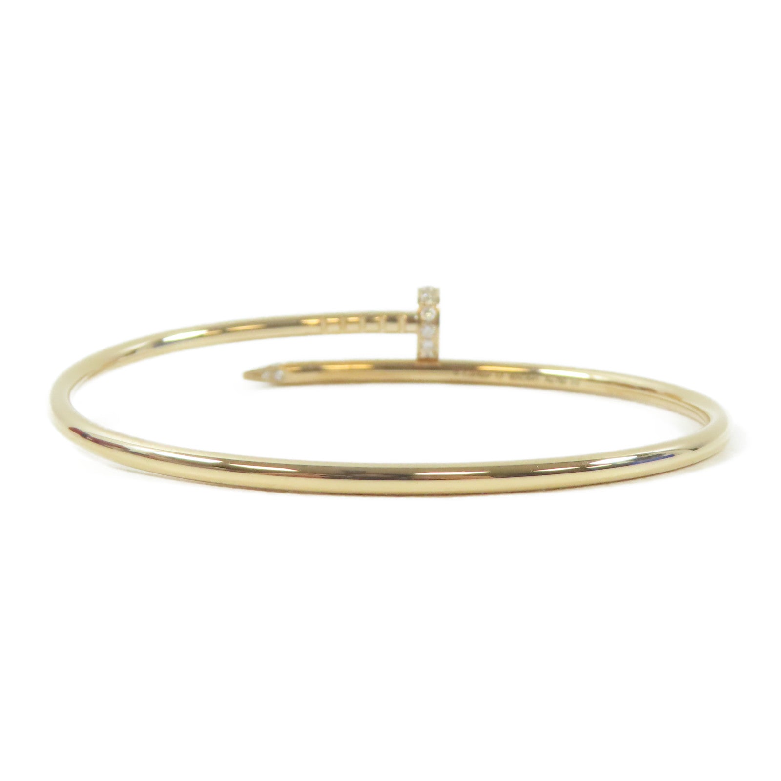CARTIER 【激減優惠】18K玫瑰金JustUn Clou Bracelet手鐲Cartier#17