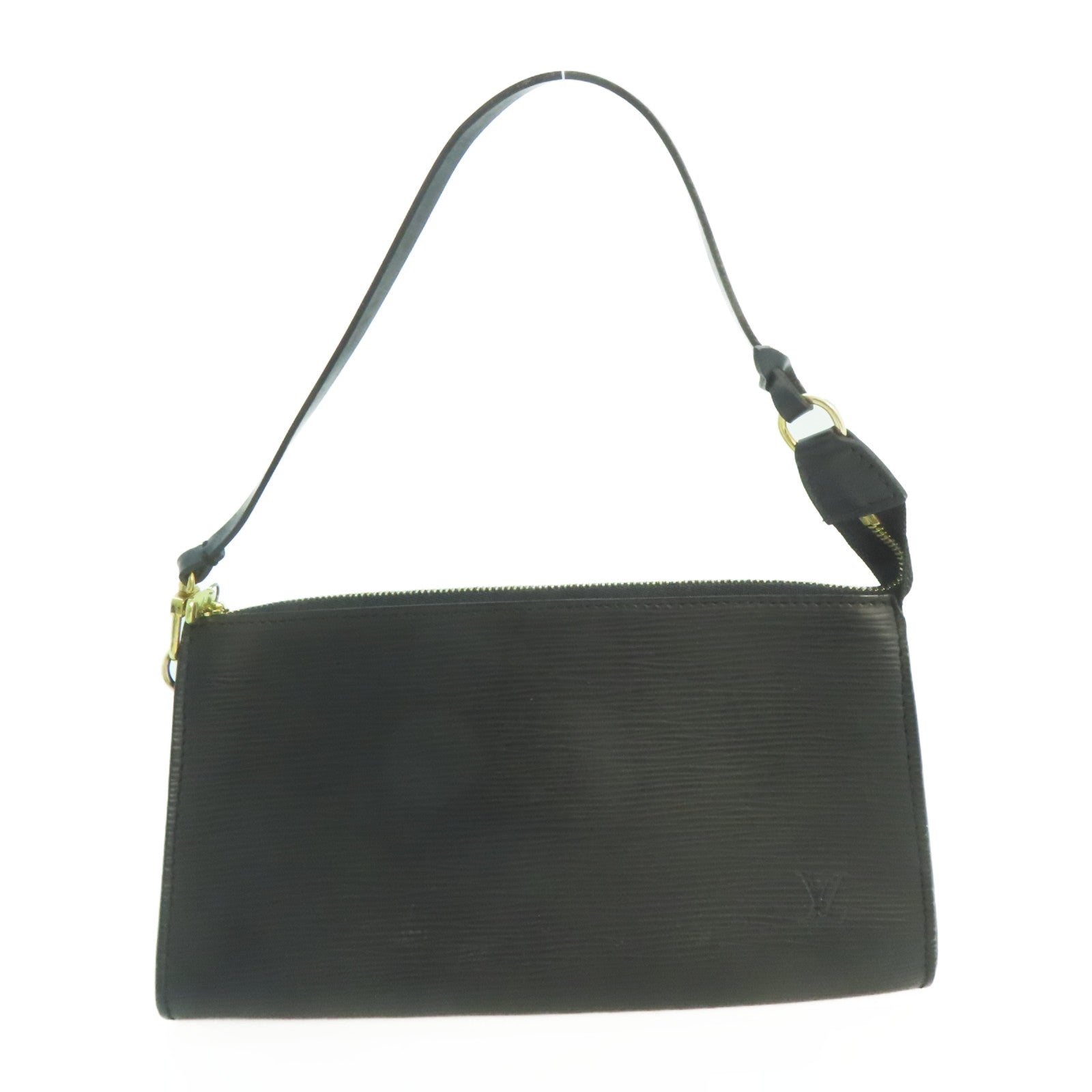 LOUIS VUITTON Epi Pochette Accessories Pouch金扣手挽袋
