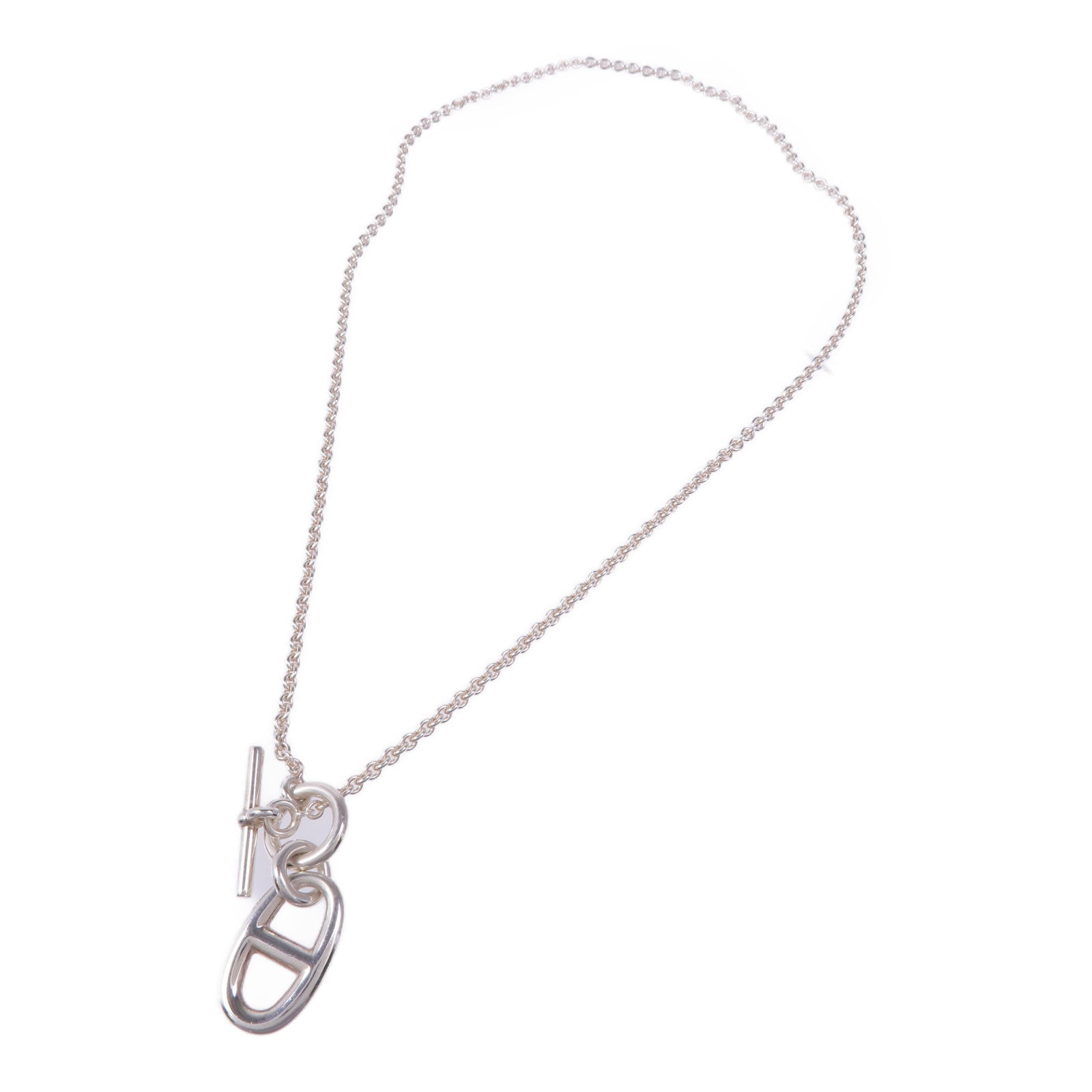 HERMES 925純銀Chaine D'Ancre項鍊