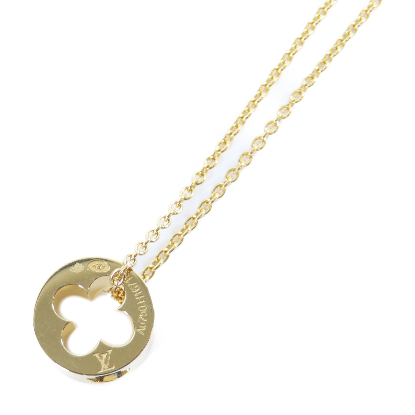 LOUIS VUITTON 【激減優惠】18K黃金Empreinte Pendant Necklace項鍊
