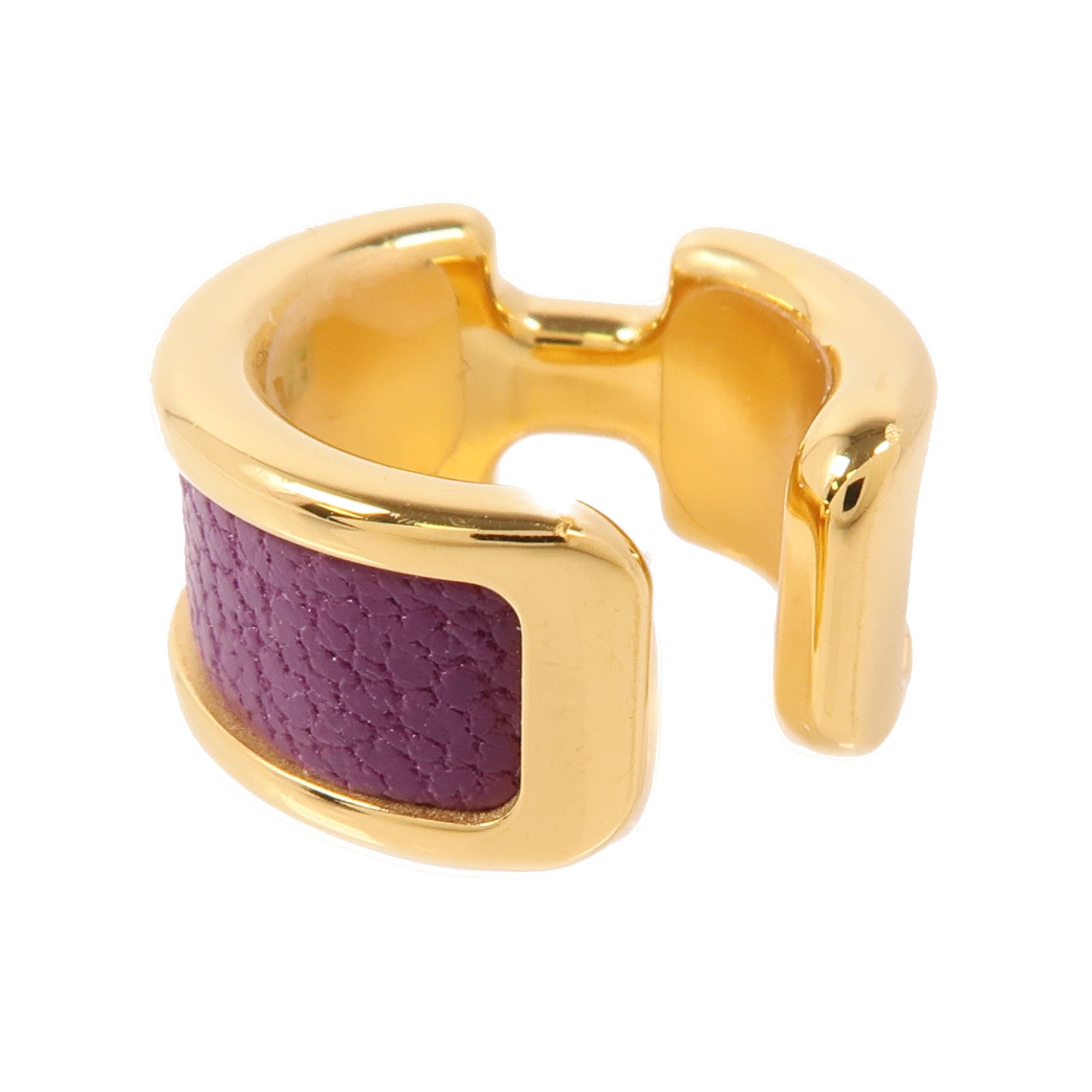 HERMES 金屬/皮革Olympe Ear Cuff耳夾
