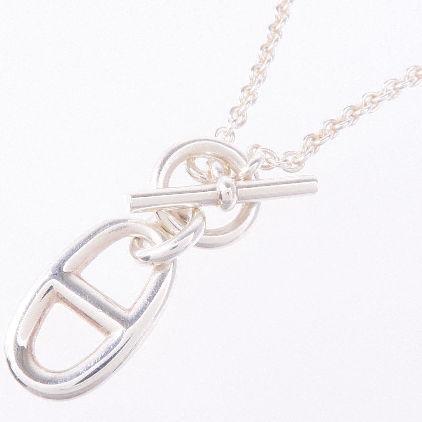 HERMES 925純銀Chaine D'Ancre項鍊