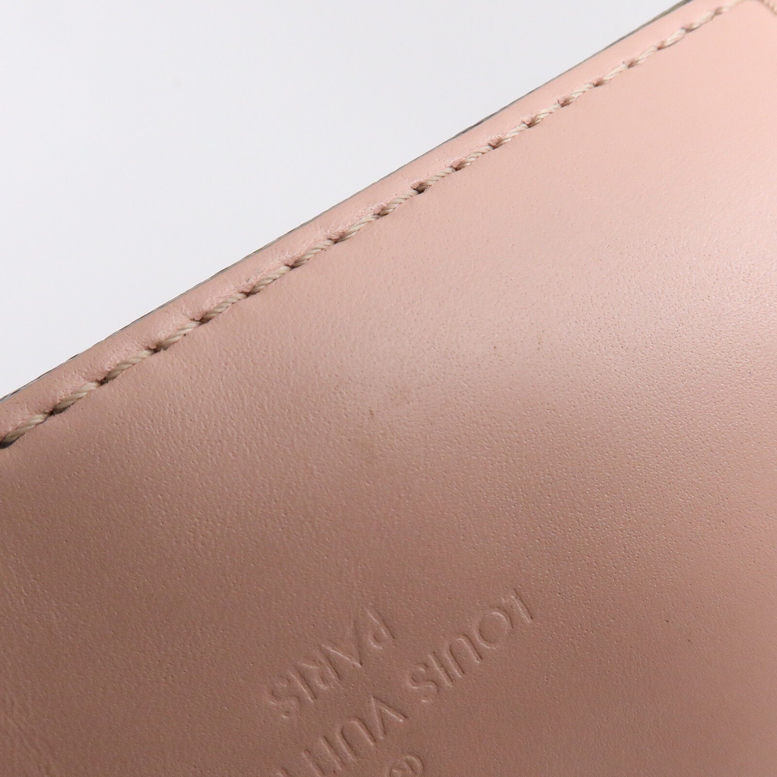 LOUIS VUITTON Monogram Saintonge金扣手挽肩背兩用袋