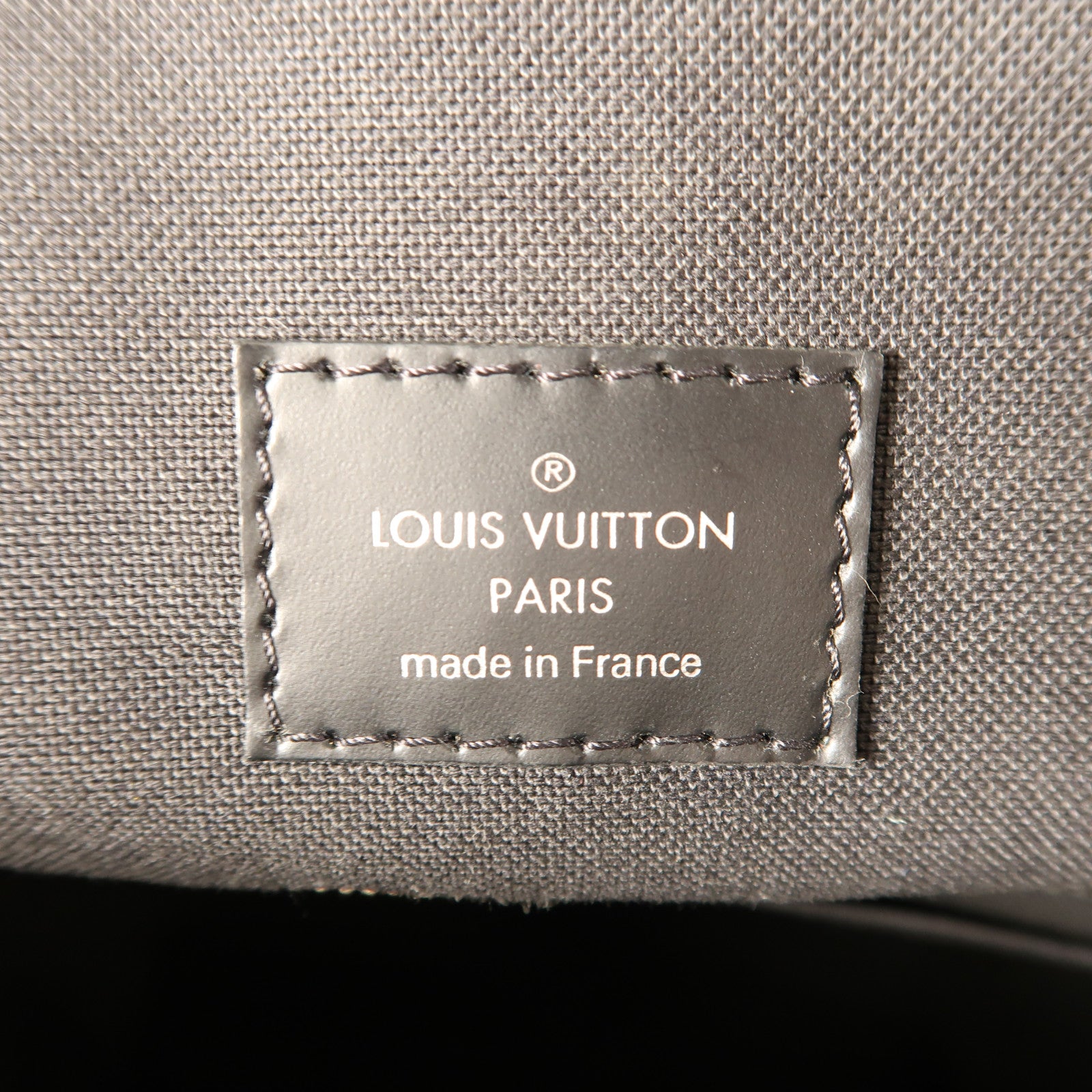 LOUIS VUITTON LV SHW Christopher MM Backpack N41379 Damier Graphite Black