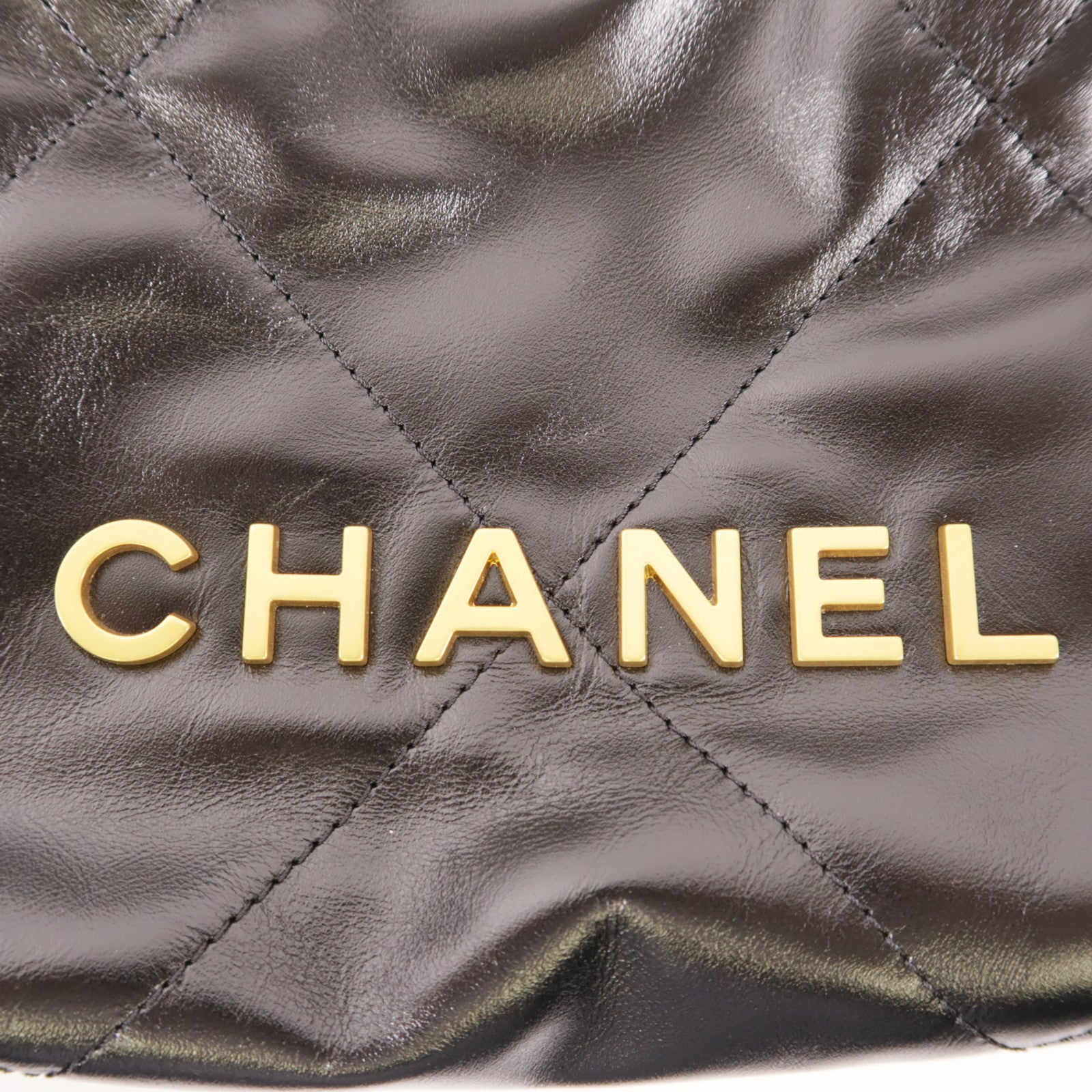 CHANEL 羊皮皮革Chanel 22 Mini金扣肩背袋